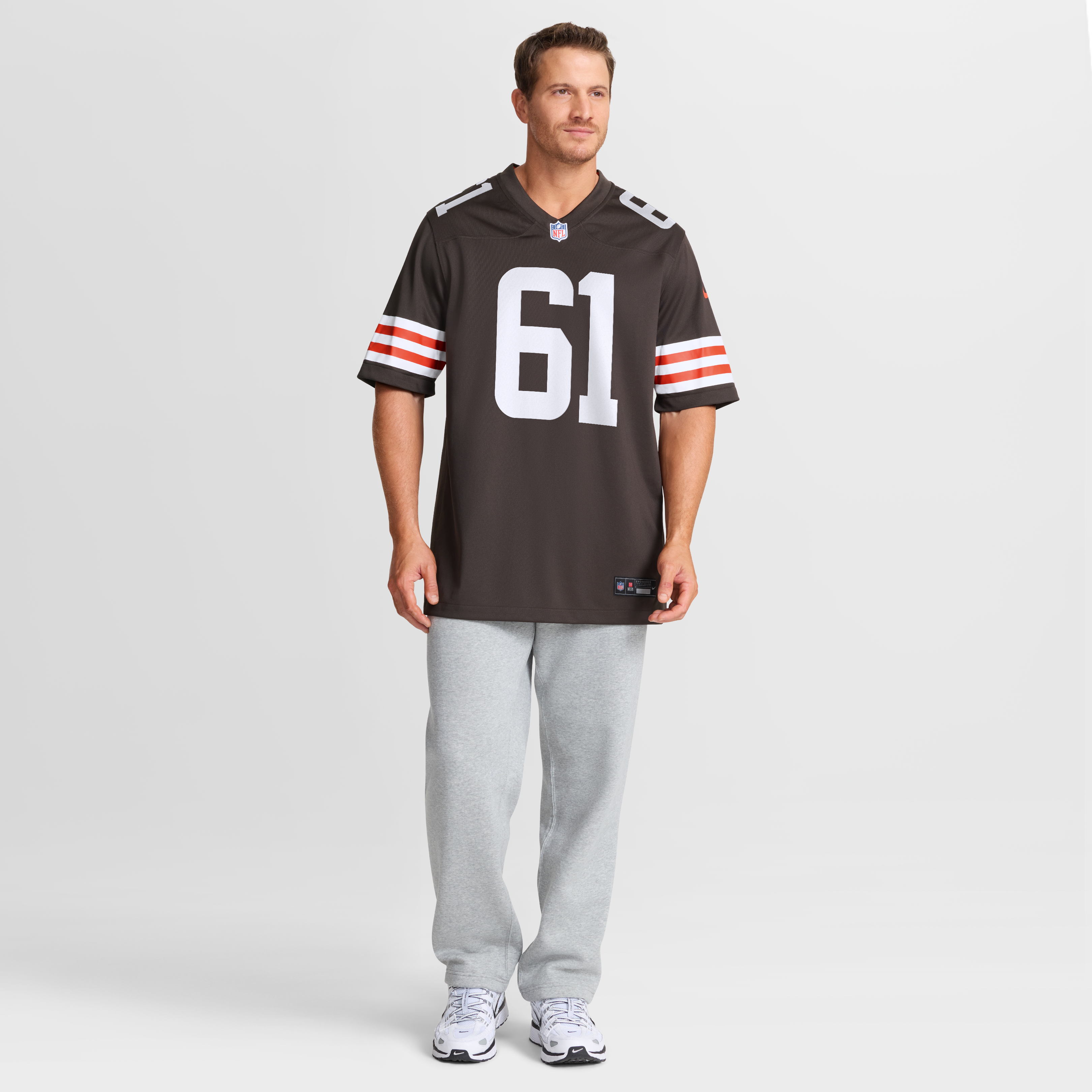 Chris Williams Cleveland Browns Game Jersey Brown NFL Football Fan Wear Chris Williams