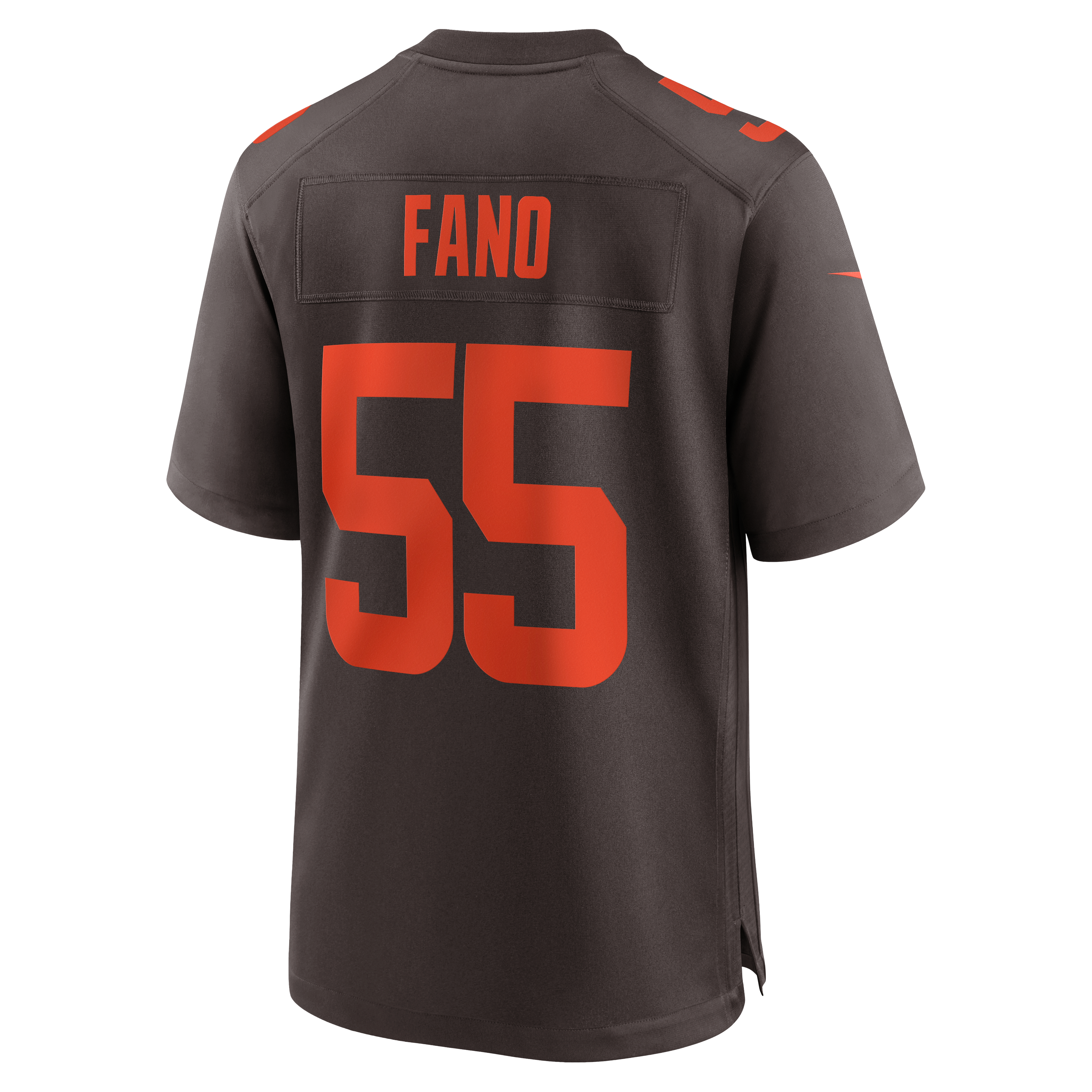 Round Pick No Cleveland Browns Game Jersey Brown NFL Football Fan Wear Round Pick No