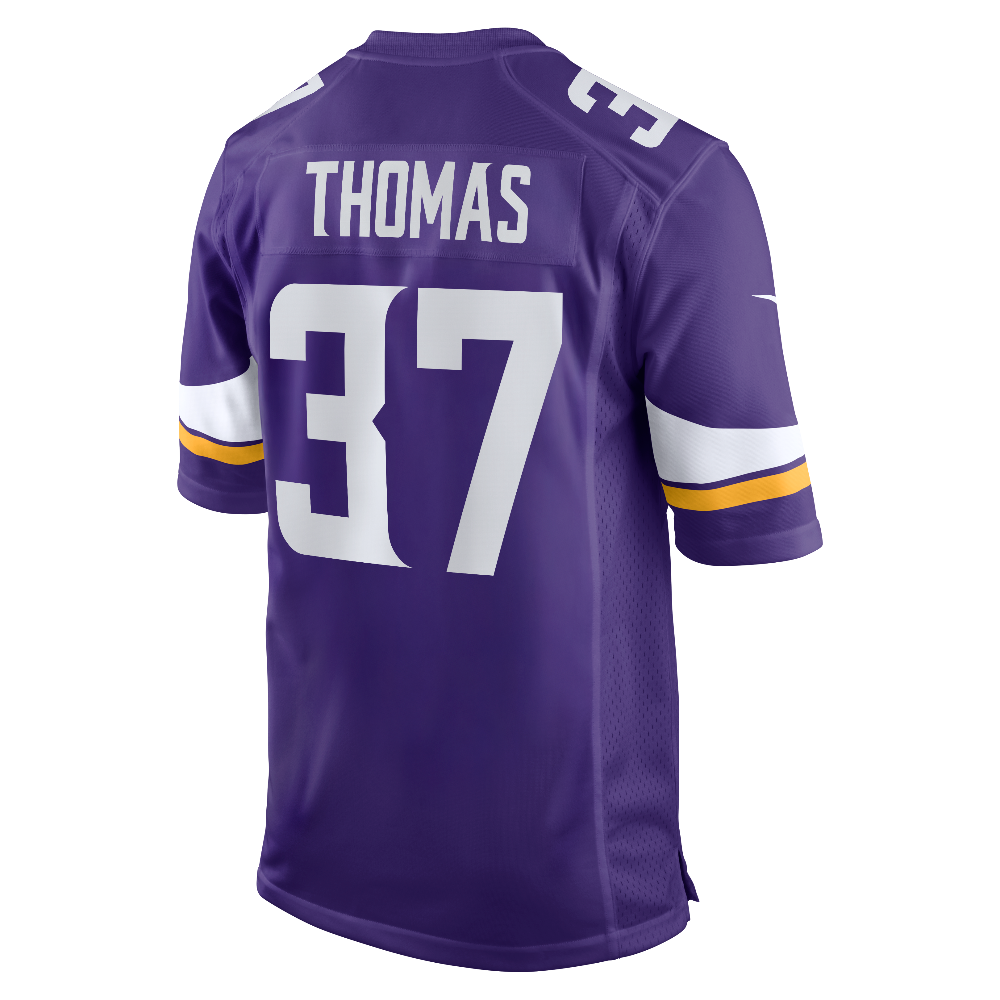 Tavierre Thomas Minnesota Vikings Game Jersey Purple NFL Football Fan Wear Tavierre Thomas
