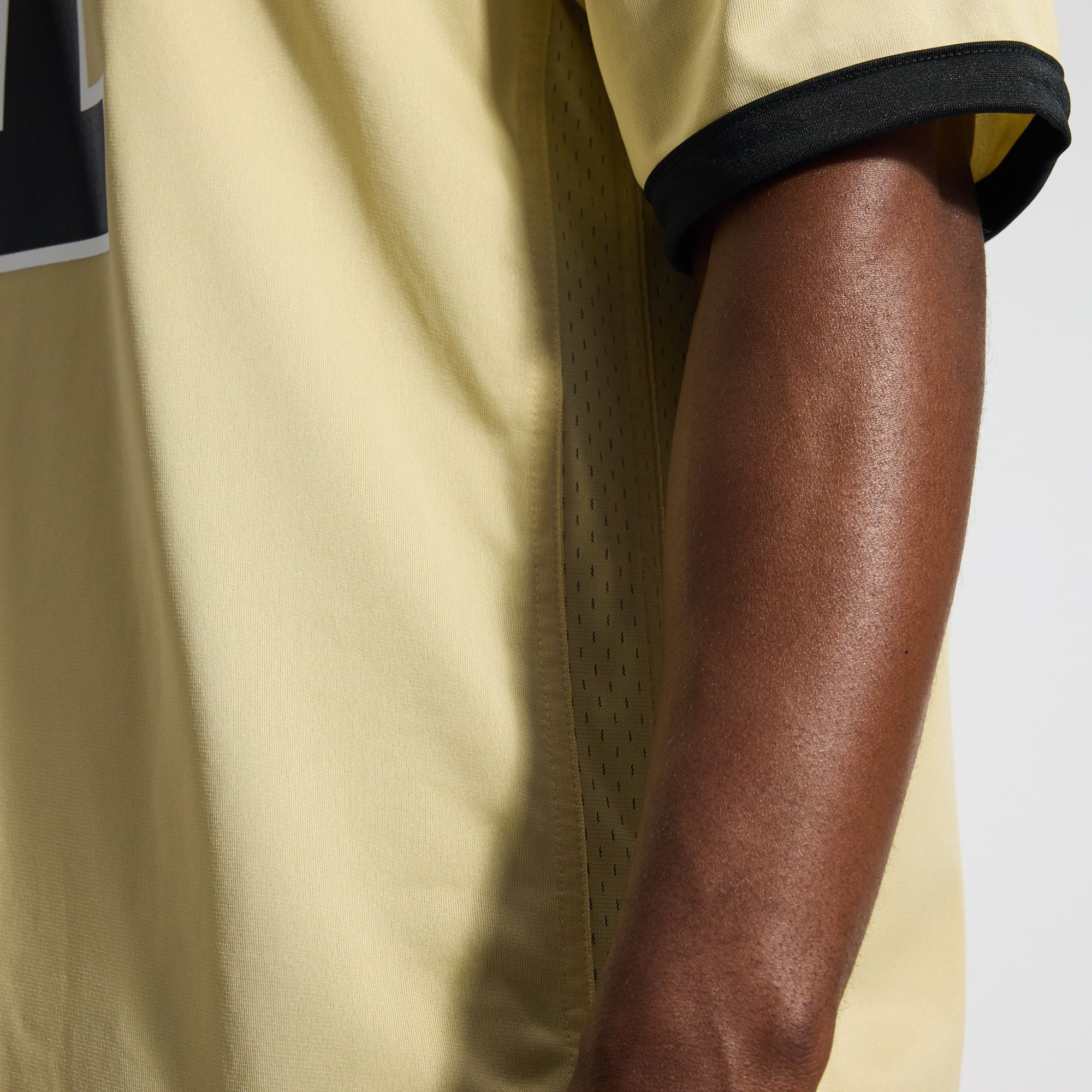 Inverted Alvin Kamara New Orleans Saints Game Jersey Gold NFL Football Fan Wear Inverted Alvin Kamara