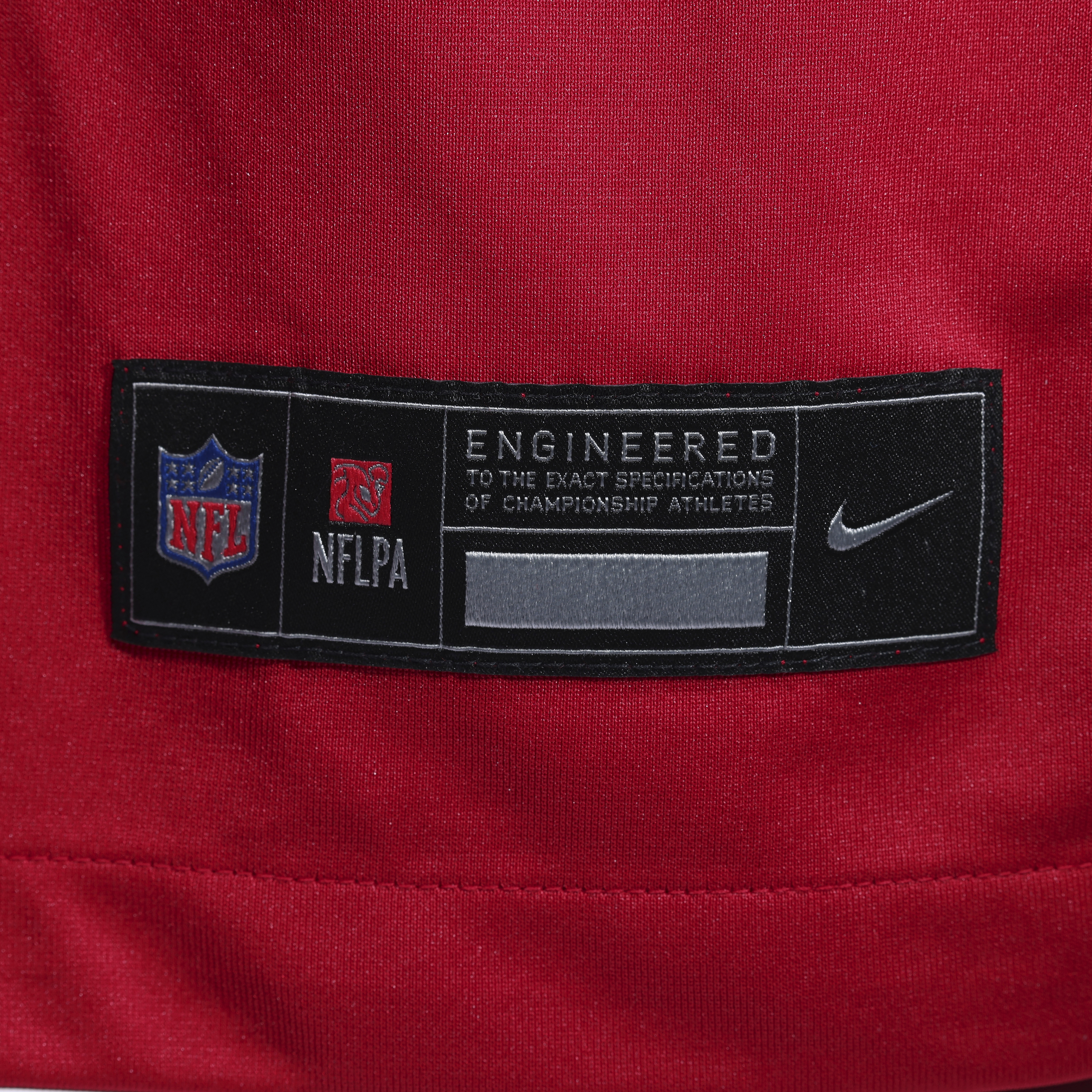 Jon Weeks San Francisco 49ers Game Jersey Scarlet NFL Football Fan Wear Jon Weeks