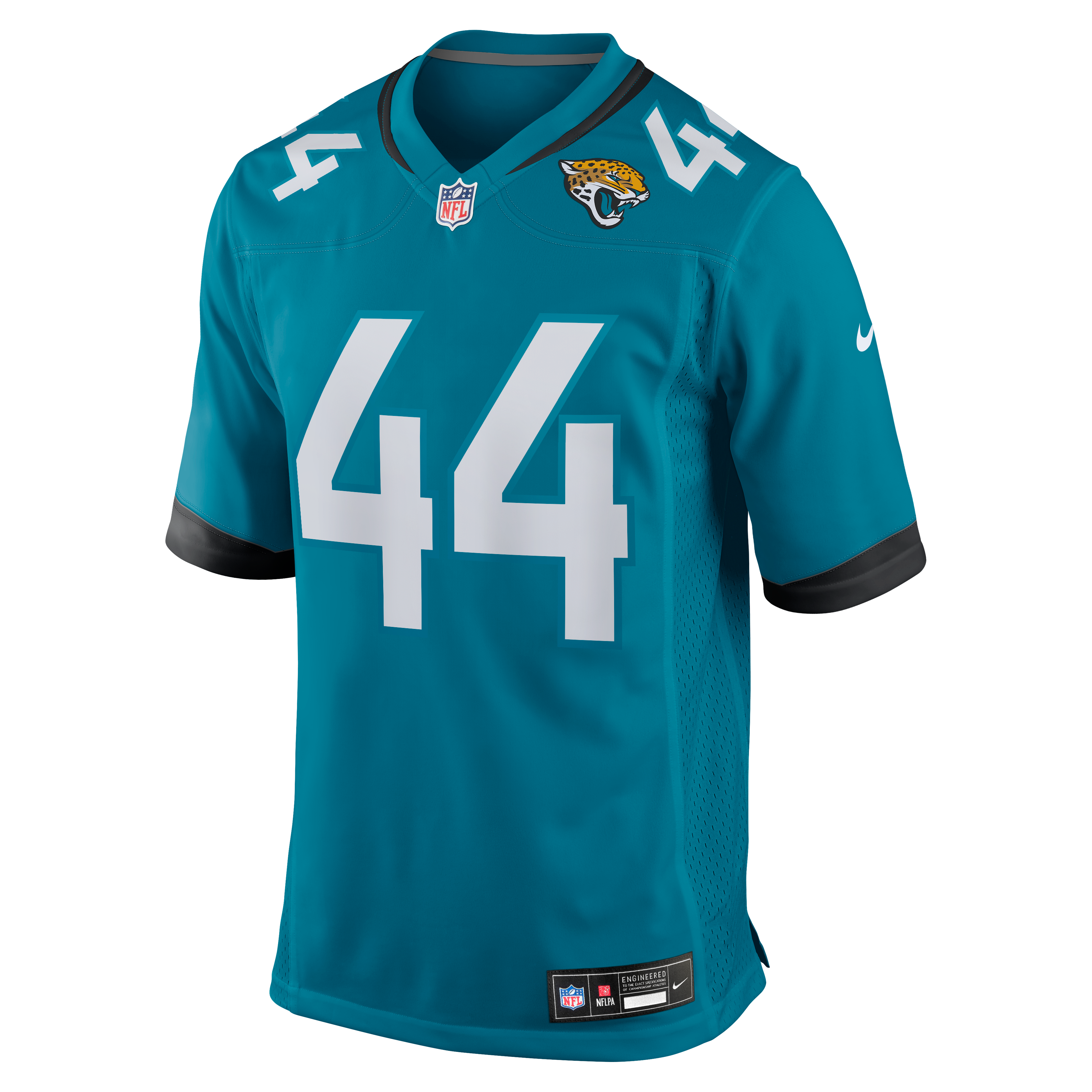 Logo Travon Walker Jacksonville Jaguars Limited Jersey Teal NFL Football Fan Wear Logo Travon Walker