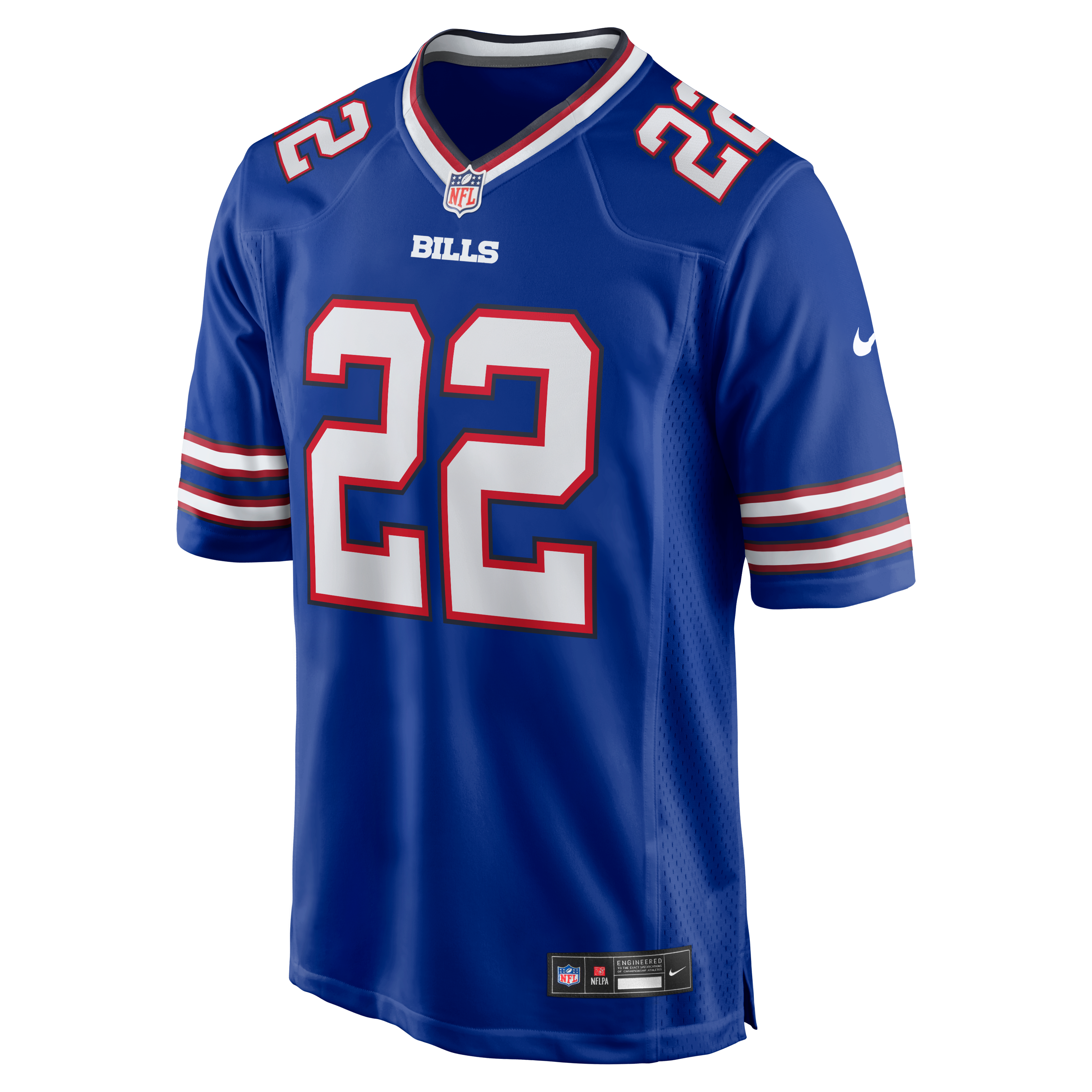 Chauncey Gardner-Johnson Buffalo Bills Game Jersey Royal NFL Football Fan Wear Chauncey Gardner-Johnson