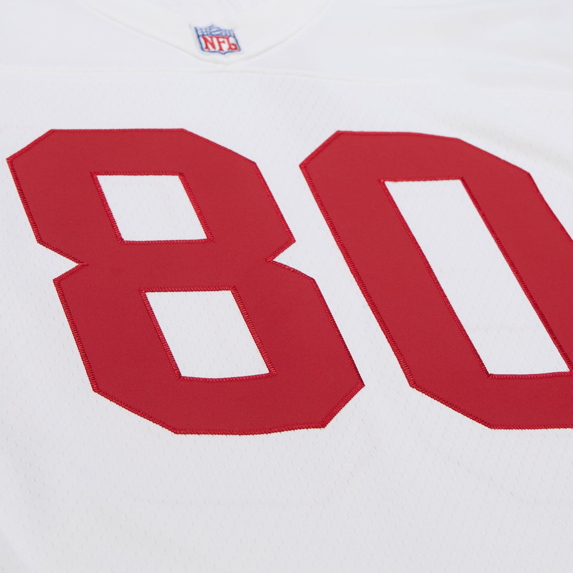 Jerry Rice Mitchell San Francisco 49ers Player Jersey White NFL Football Fan Wear Jerry Rice Mitchell