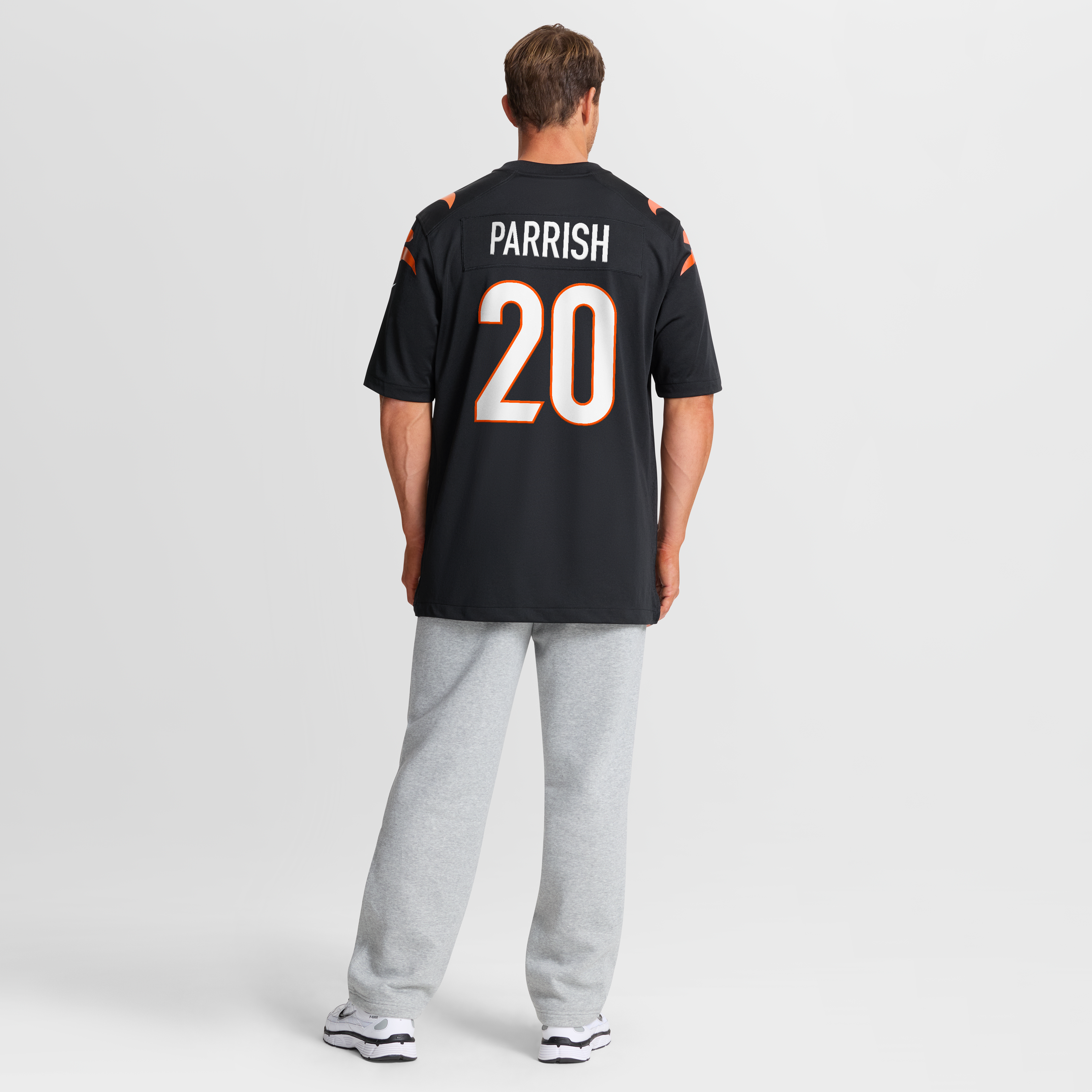 Lemar Parrish Retired Cincinnati Bengals Game Jersey Black NFL Football Fan Wear