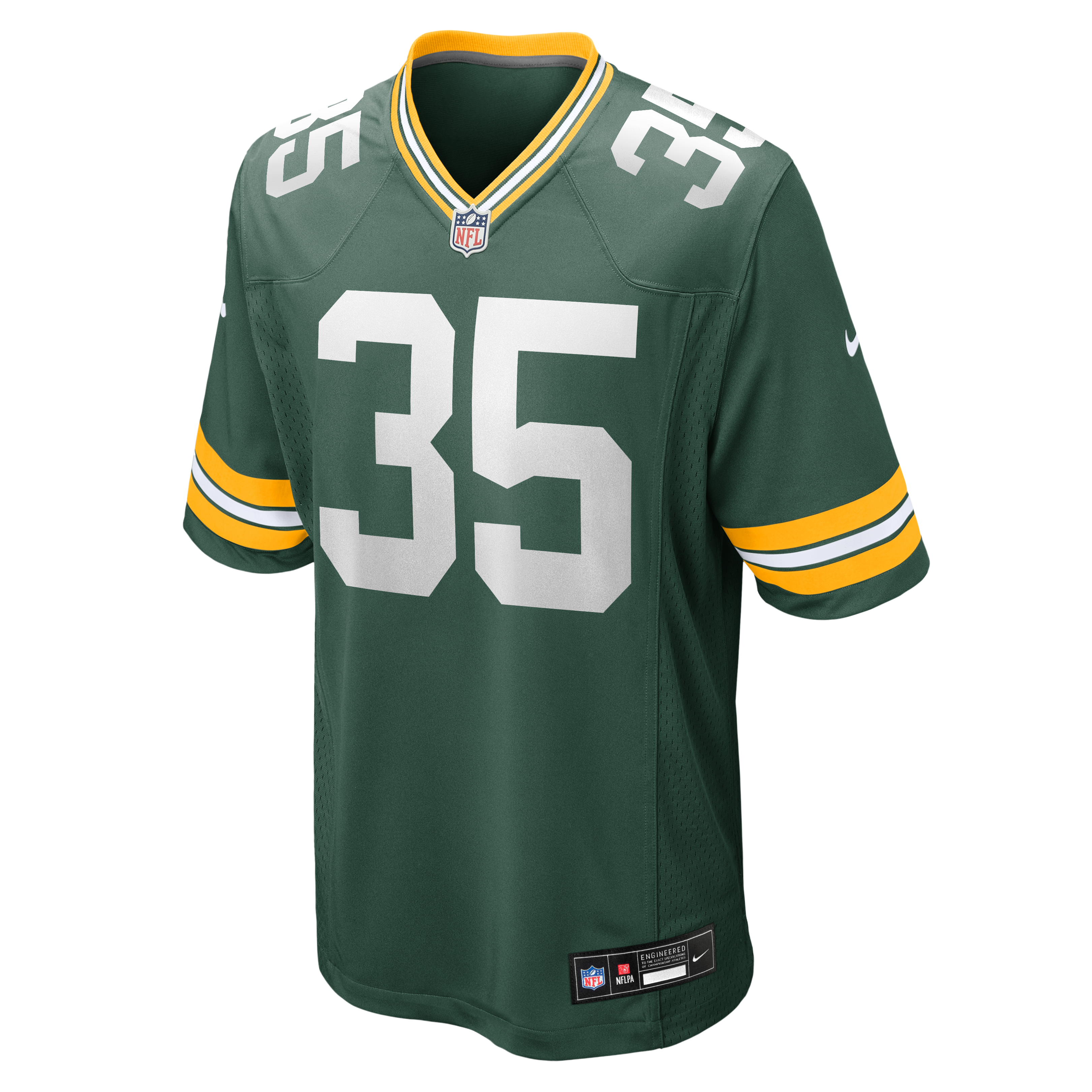 Lucas Havrisik Green Bay Packers Game Jersey Green NFL Football Fan Wear Lucas Havrisik