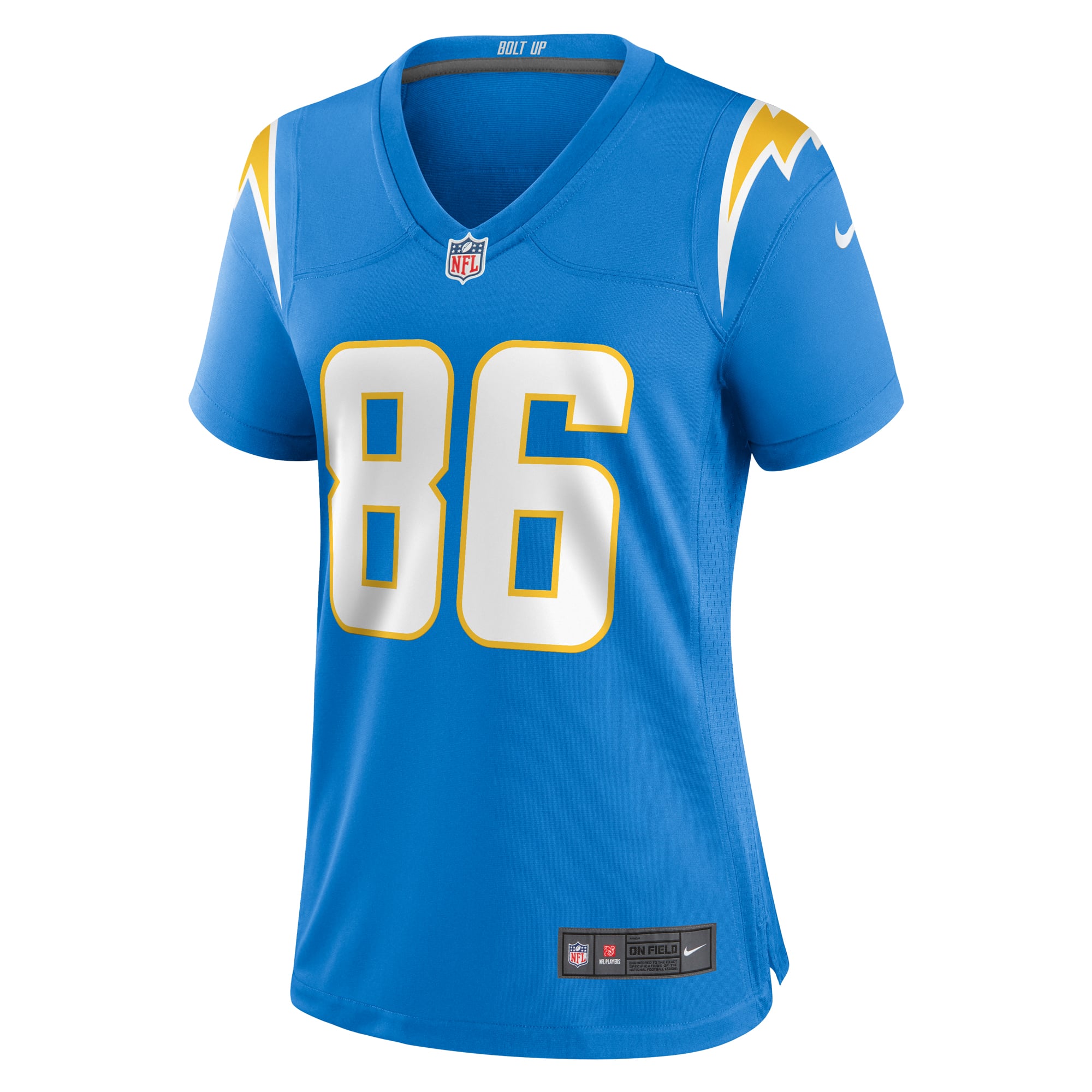 Cornelius Johnson Los Angeles Chargers Game Jersey Powder Blue NFL Football Fan Wear Cornelius Johnson