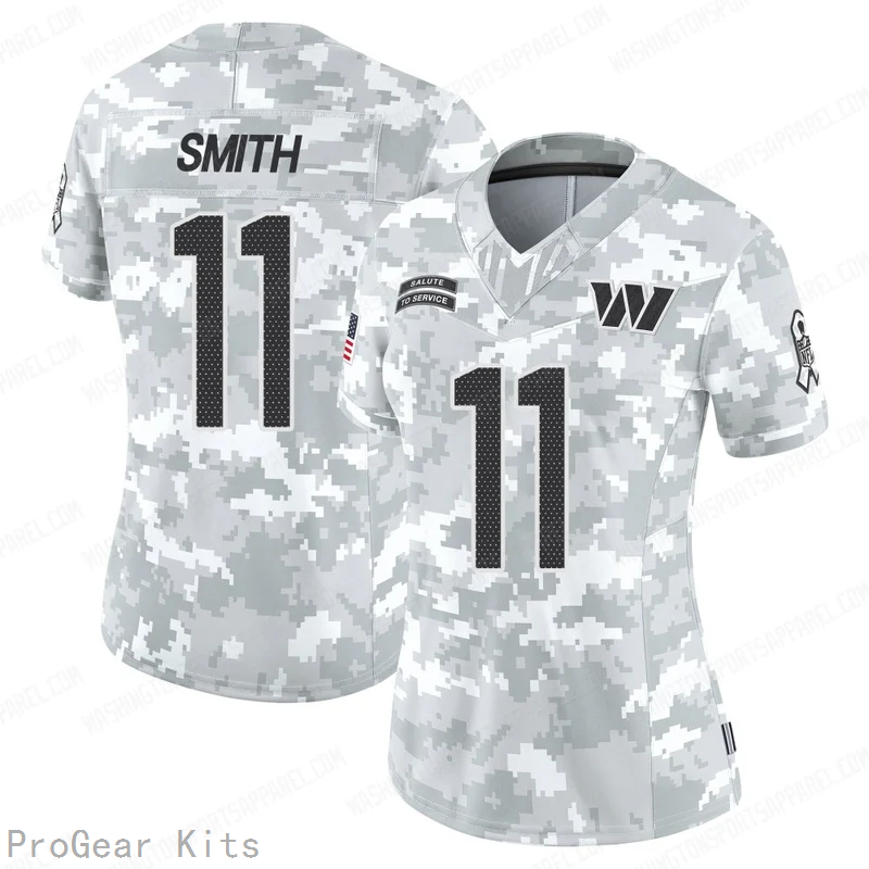 Alex Smith Washington Commanders Jersey No.11 Camo NFL Football Fan Wear Alex Smith