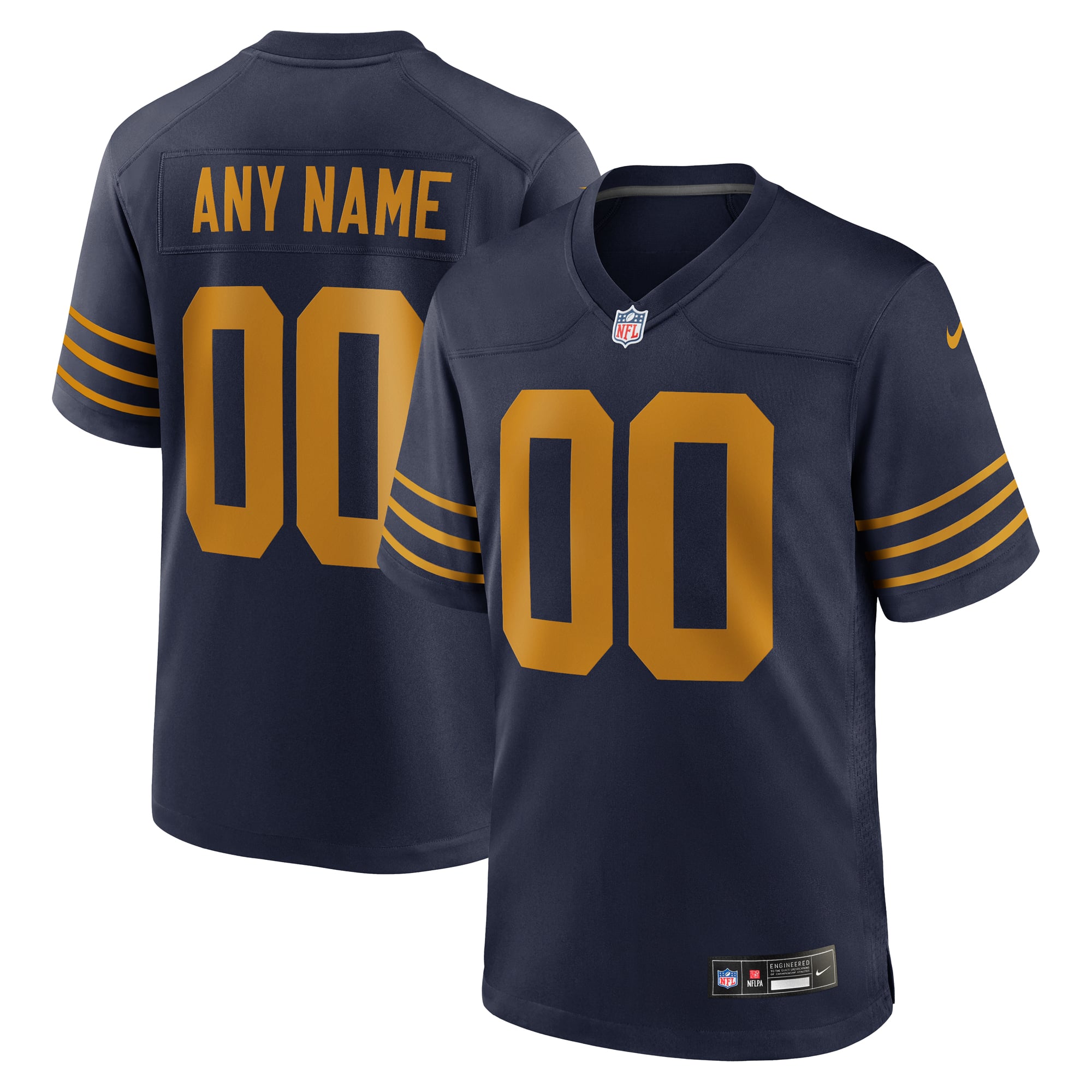 Green Bay Packers Custom Jersey Green NFL Football Fan Wear Custom Number