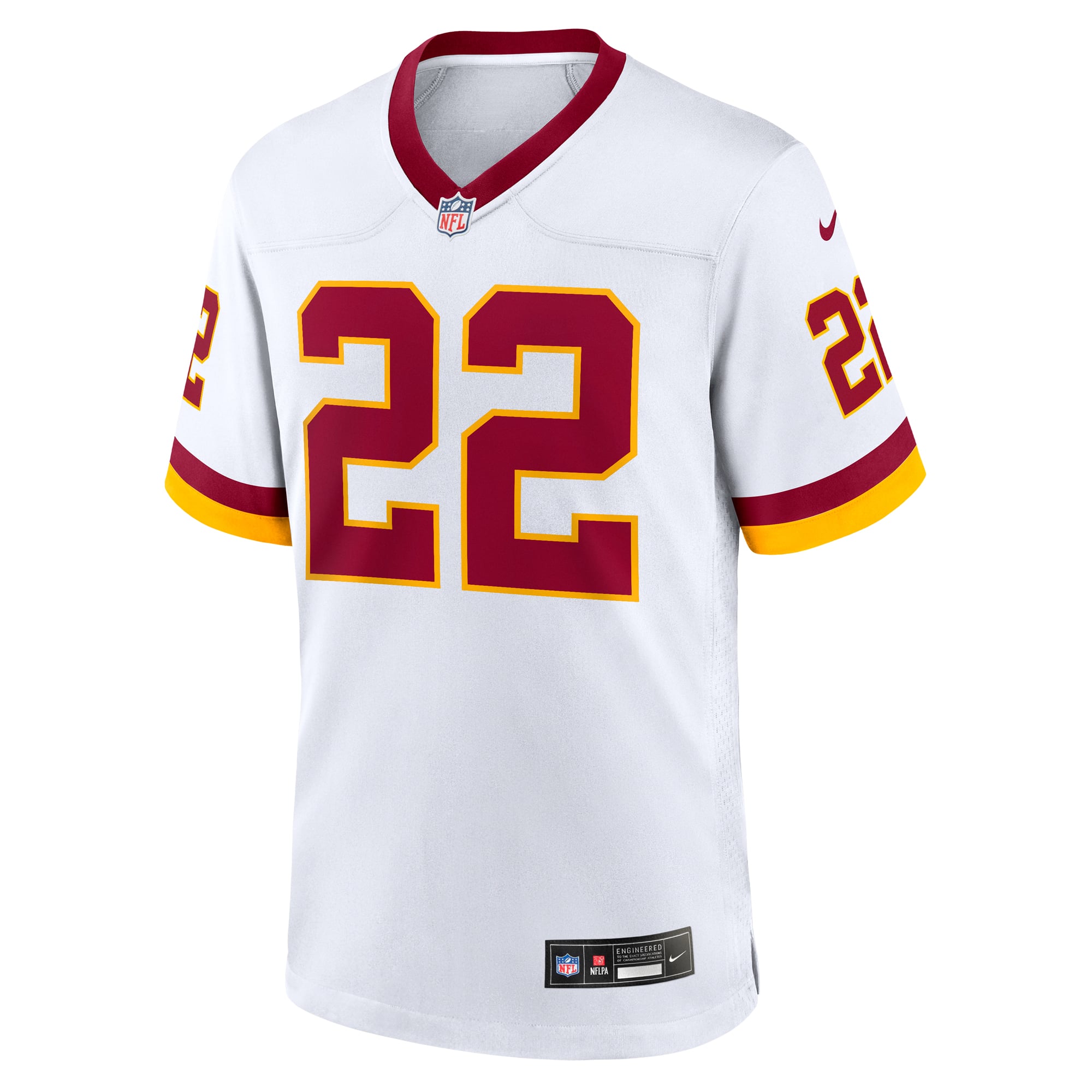Jacory Croskey-Merritt Washington Commanders Game Jersey White NFL Football Fan Wear
