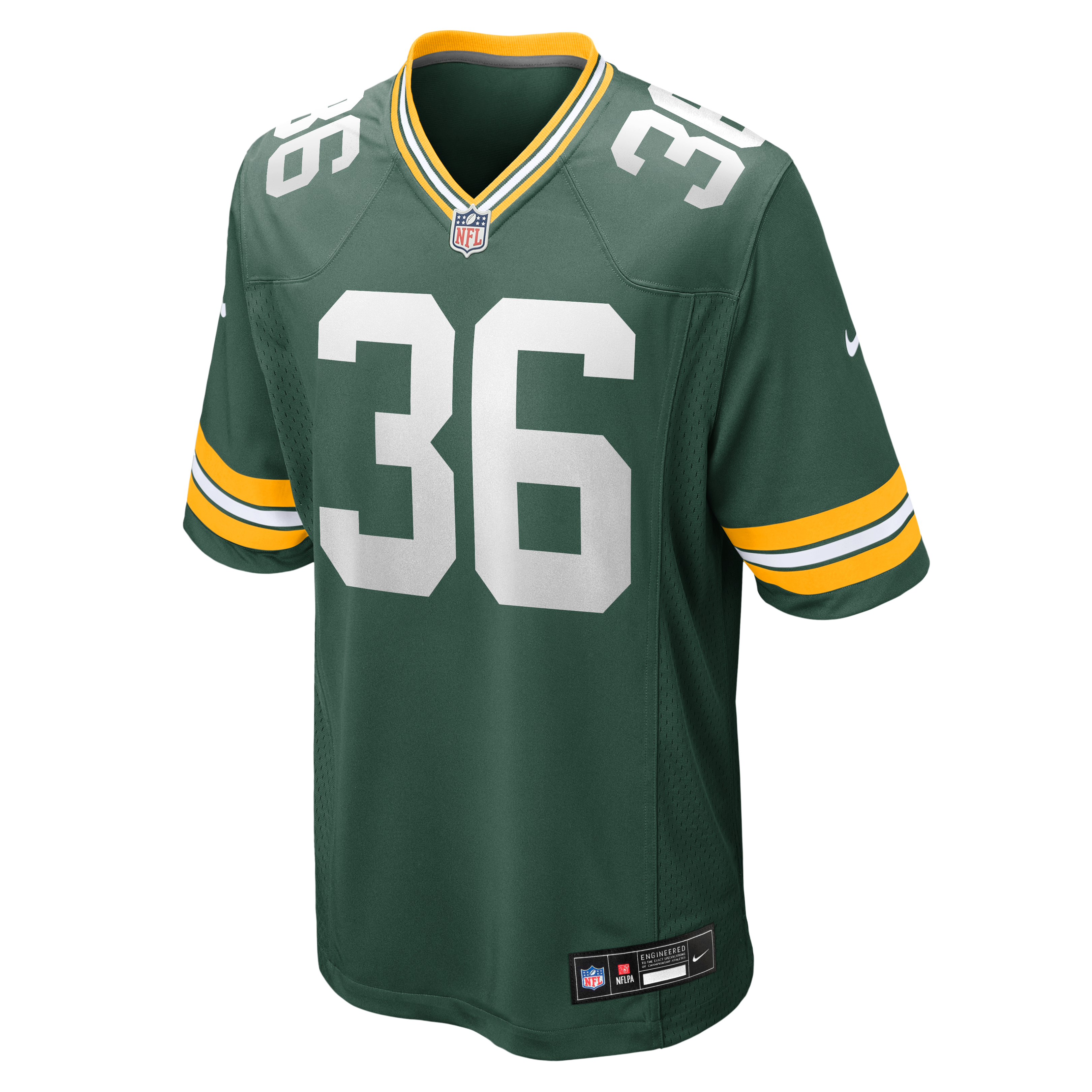 Kamal Hadden Green Bay Packers Game Jersey Green NFL Football Fan Wear