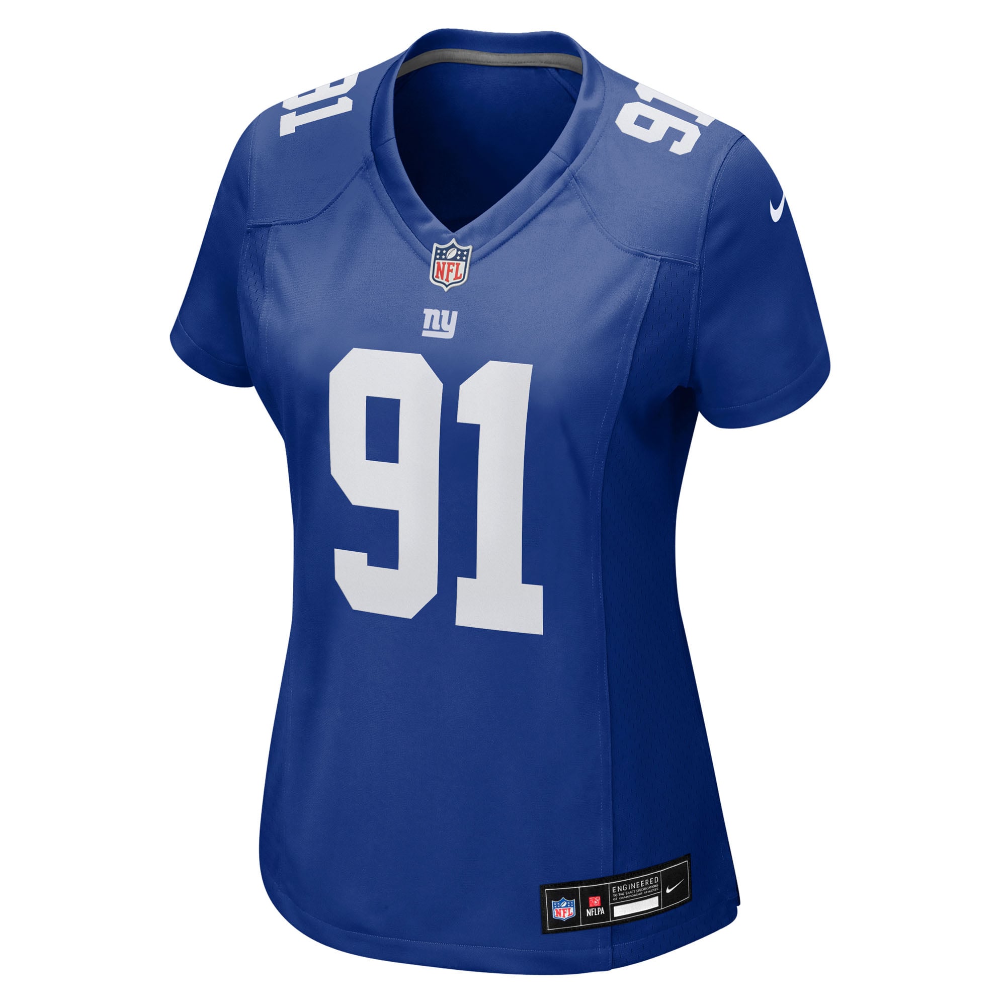 Darius Alexander New York Giants Game Jersey Royal NFL Football Fan Wear Darius Alexander