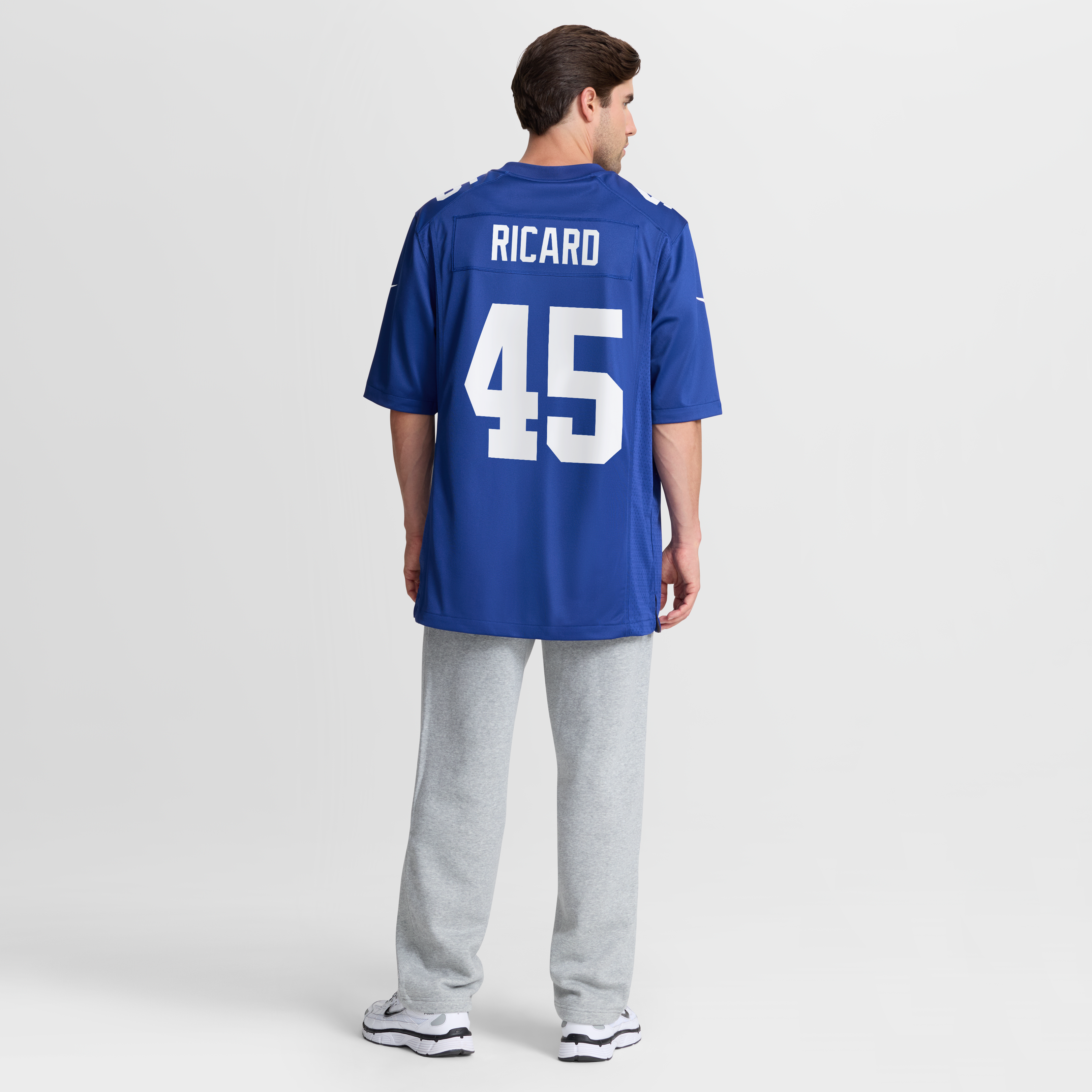 Patrick Ricard New York Giants Game Jersey Royal NFL Football Fan Wear