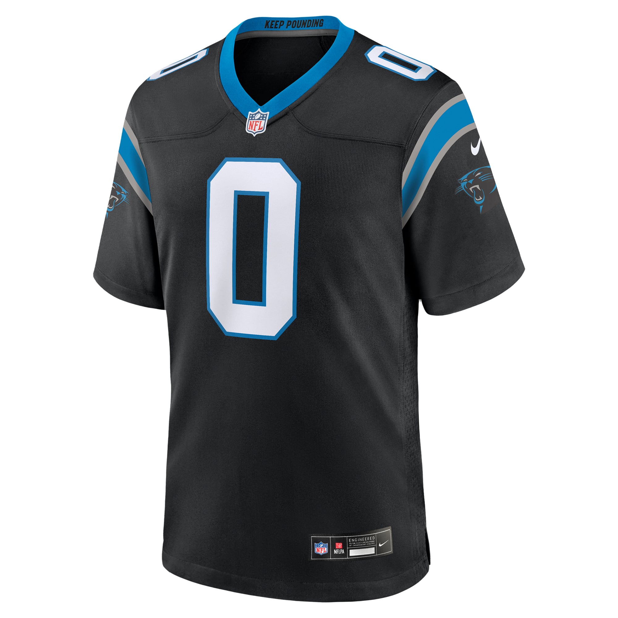 Ja'Tavion Sanders Carolina Panthers Game Jersey Black NFL Football Fan Wear Ja'Tavion Sanders