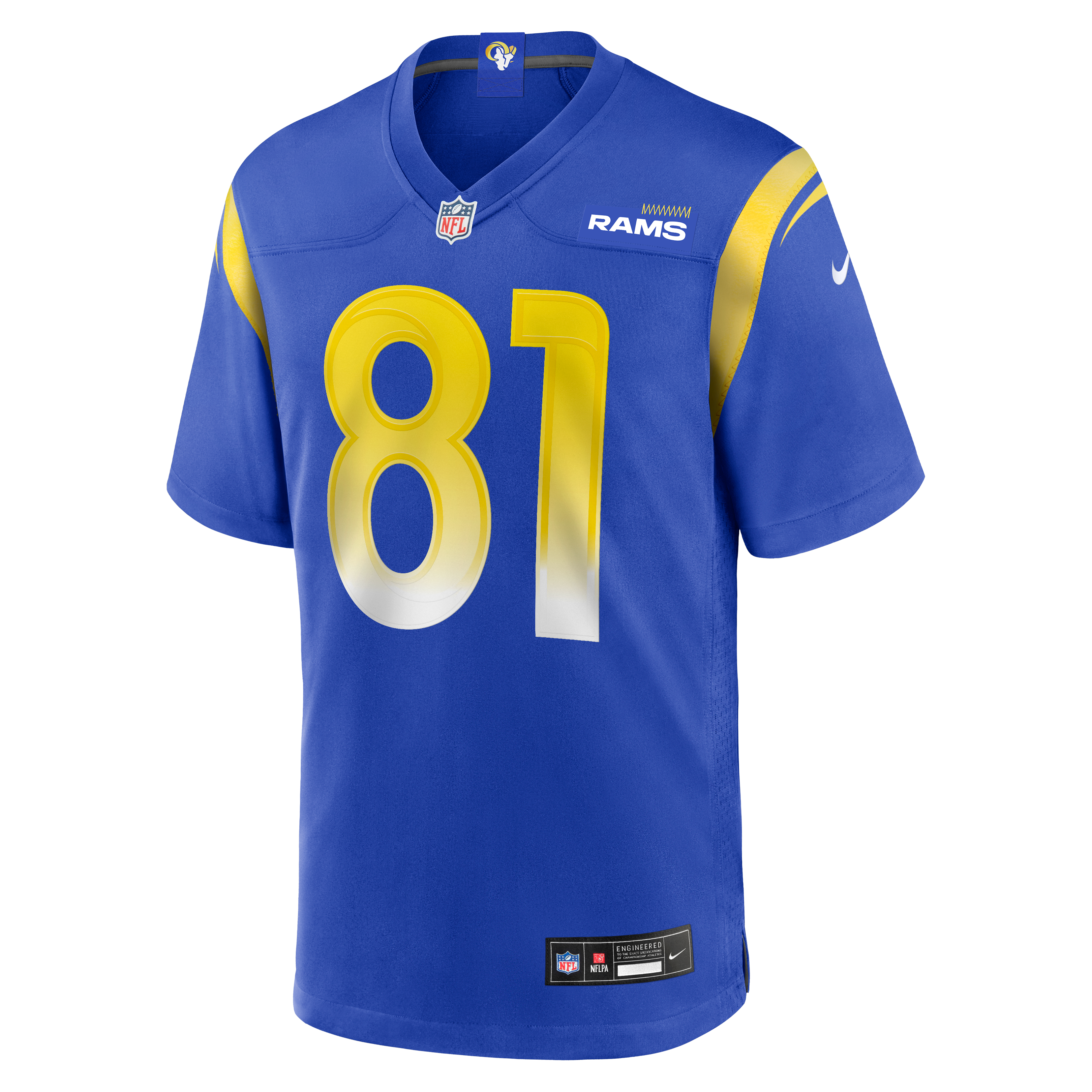 Torry Holt Retired Los Angeles Rams Player Jersey Royal NFL Football Fan Wear Torry Holt Retired