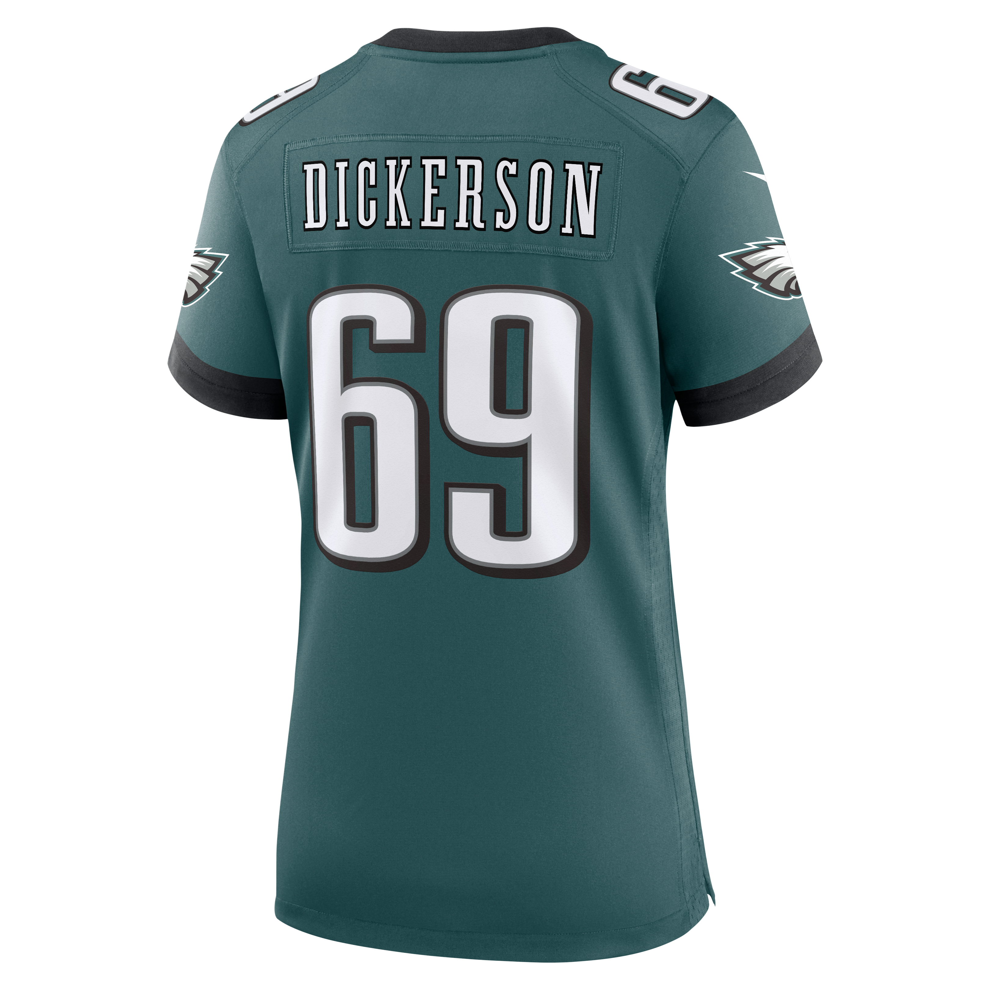 Landon Dickerson Philadelphia Eagles Game Jersey Midnight NFL Football Fan Wear