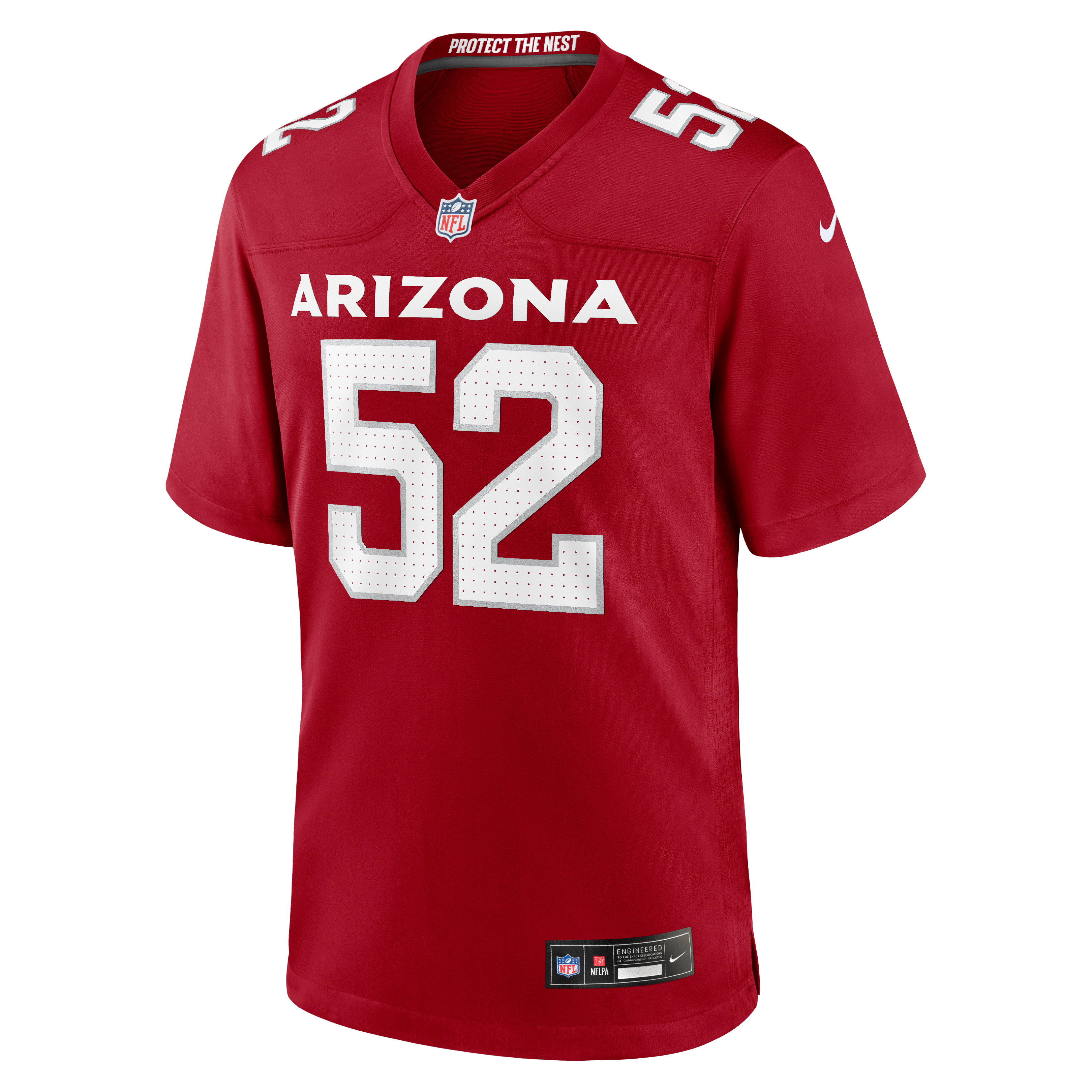 Jordan Burch Arizona Cardinals Game Jersey Cardinal NFL Football Fan Wear Jordan Burch