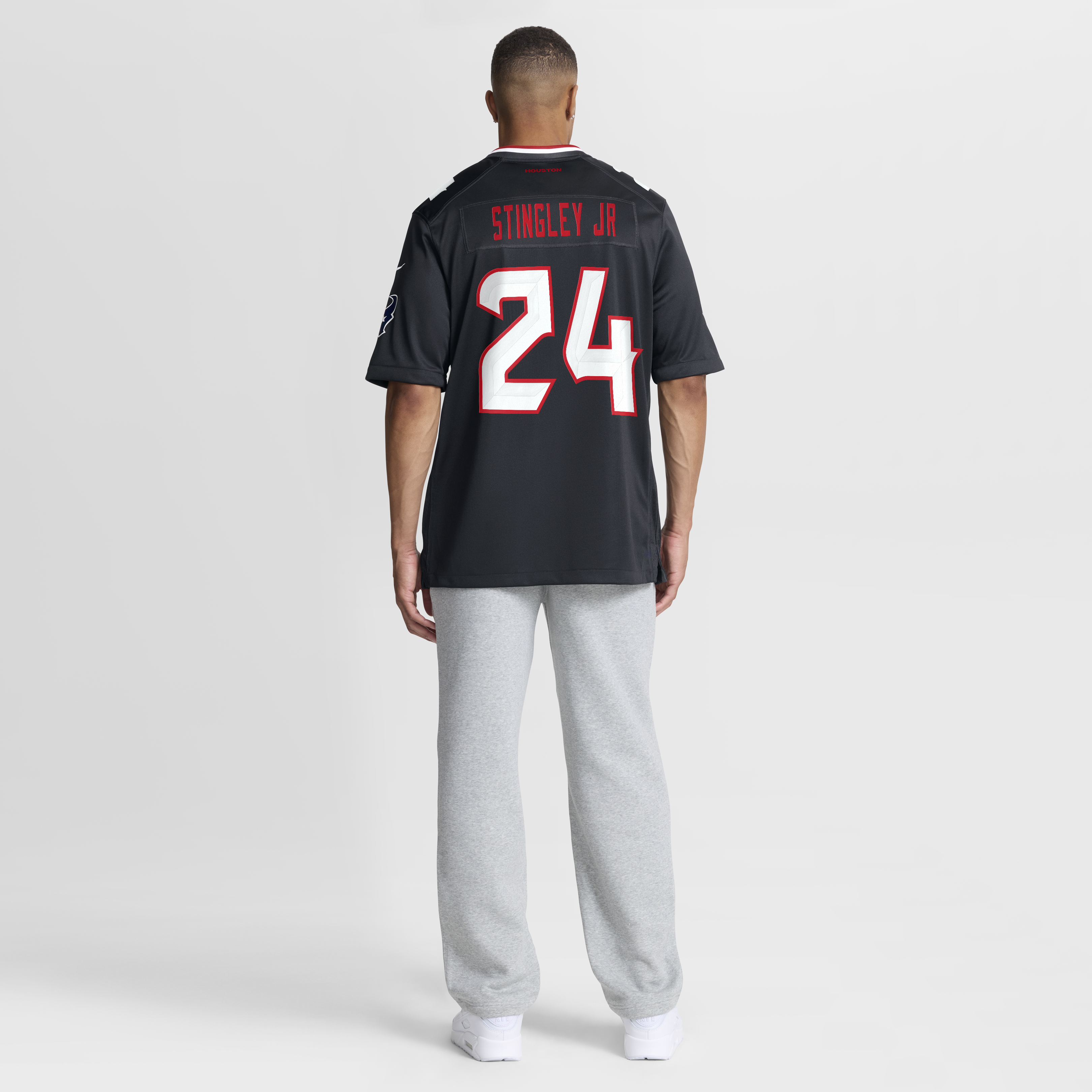 Derek Stingley Jr Houston Texans Game Jersey Navy NFL Football Fan Wear Derek Stingley Jr