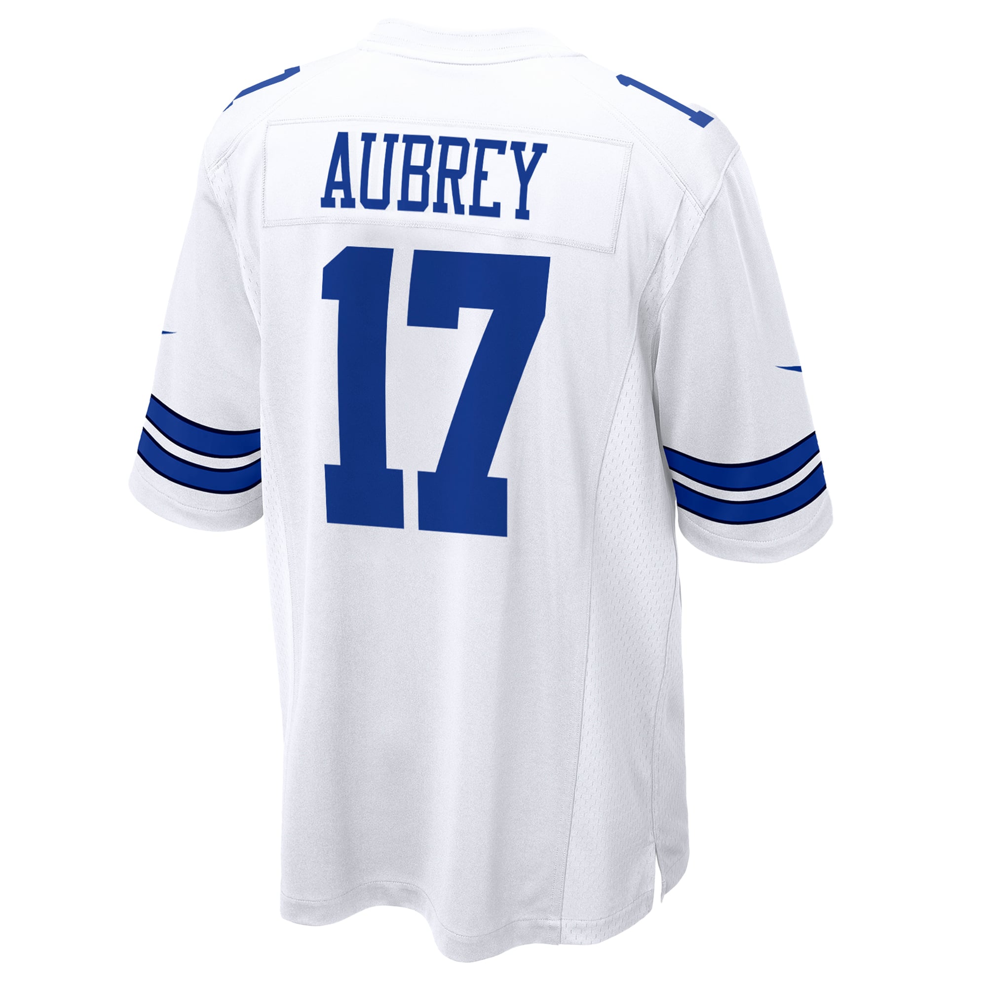 Brandon Aubrey Dallas Cowboys Game Jersey White NFL Football Fan Wear Brandon Aubrey