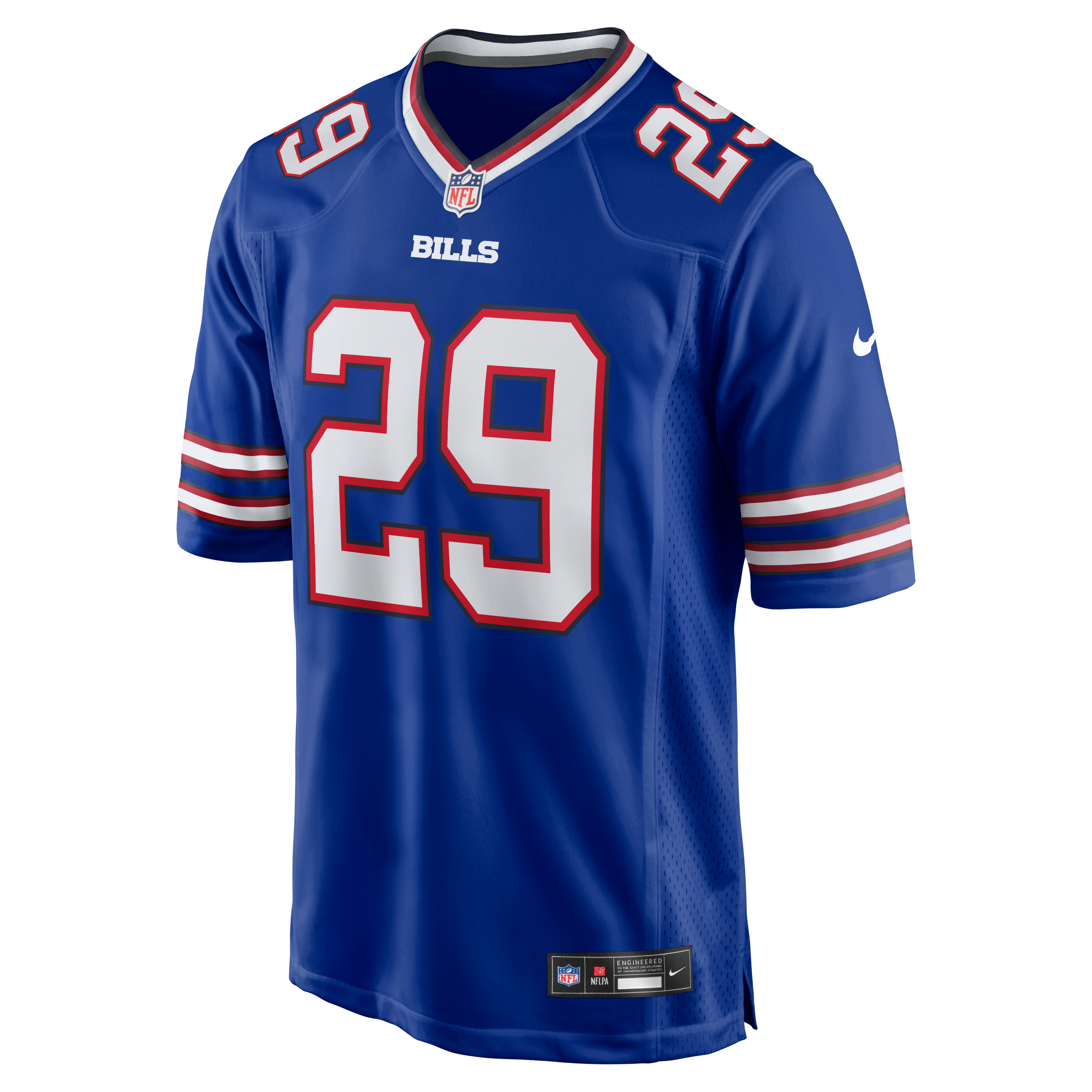 Dee Delaney Buffalo Bills Game Jersey Royal NFL Football Fan Wear Dee Delaney