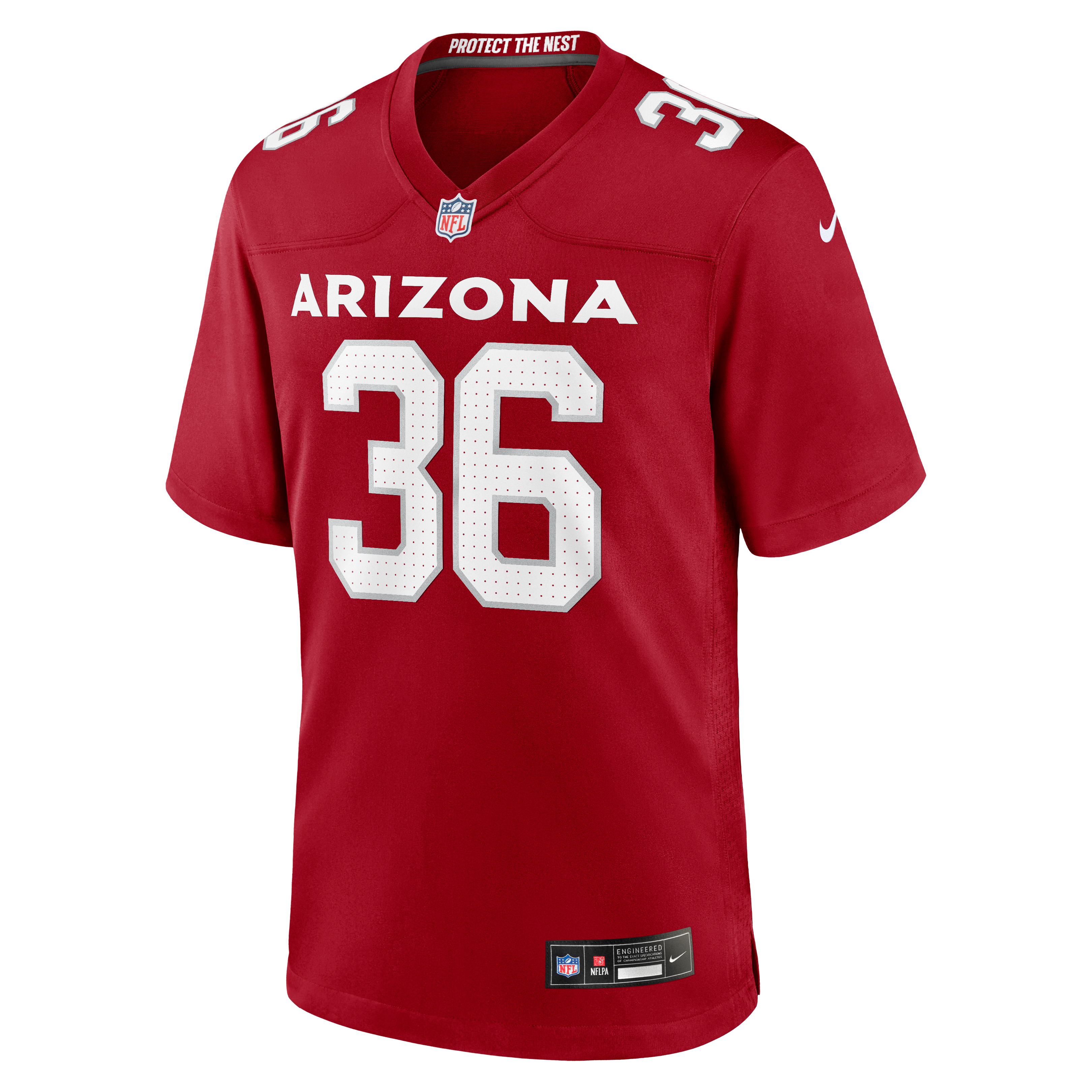 Kitan Crawford Arizona Cardinals Game Jersey Cardinal NFL Football Fan Wear Kitan Crawford