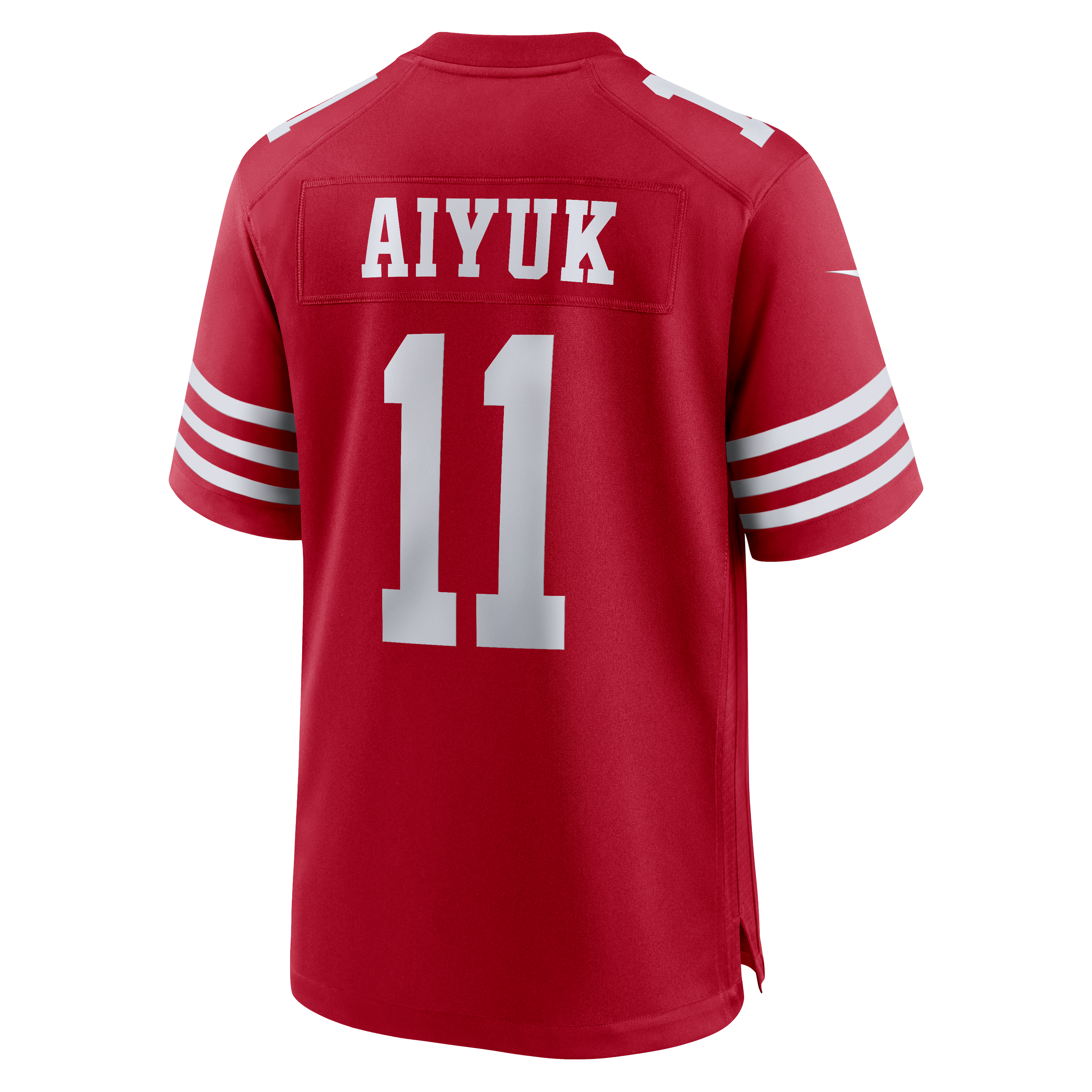 Brandon Aiyuk San Francisco 49ers Game Jersey Scarlet NFL Football Fan Wear Brandon Aiyuk