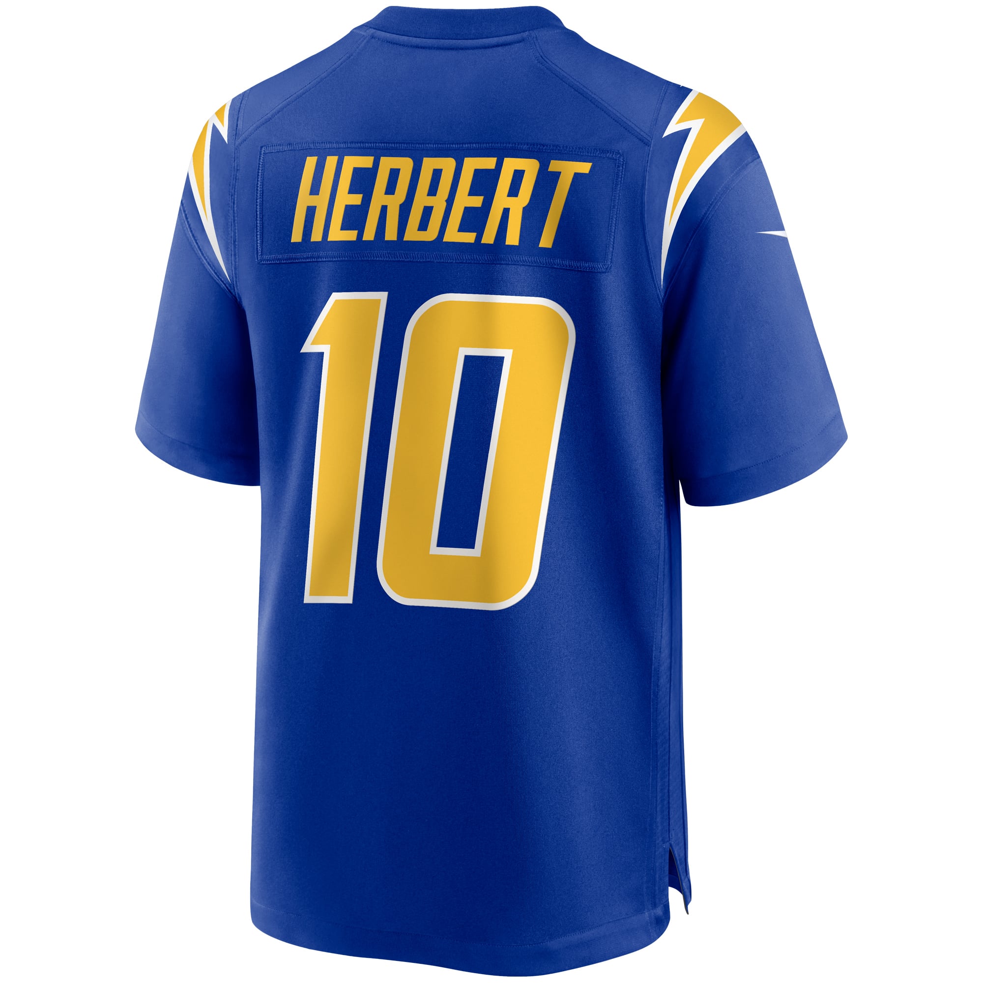 Justin Herbert Los Angeles Chargers Alternate Jersey Royal NFL Football Fan Wear
