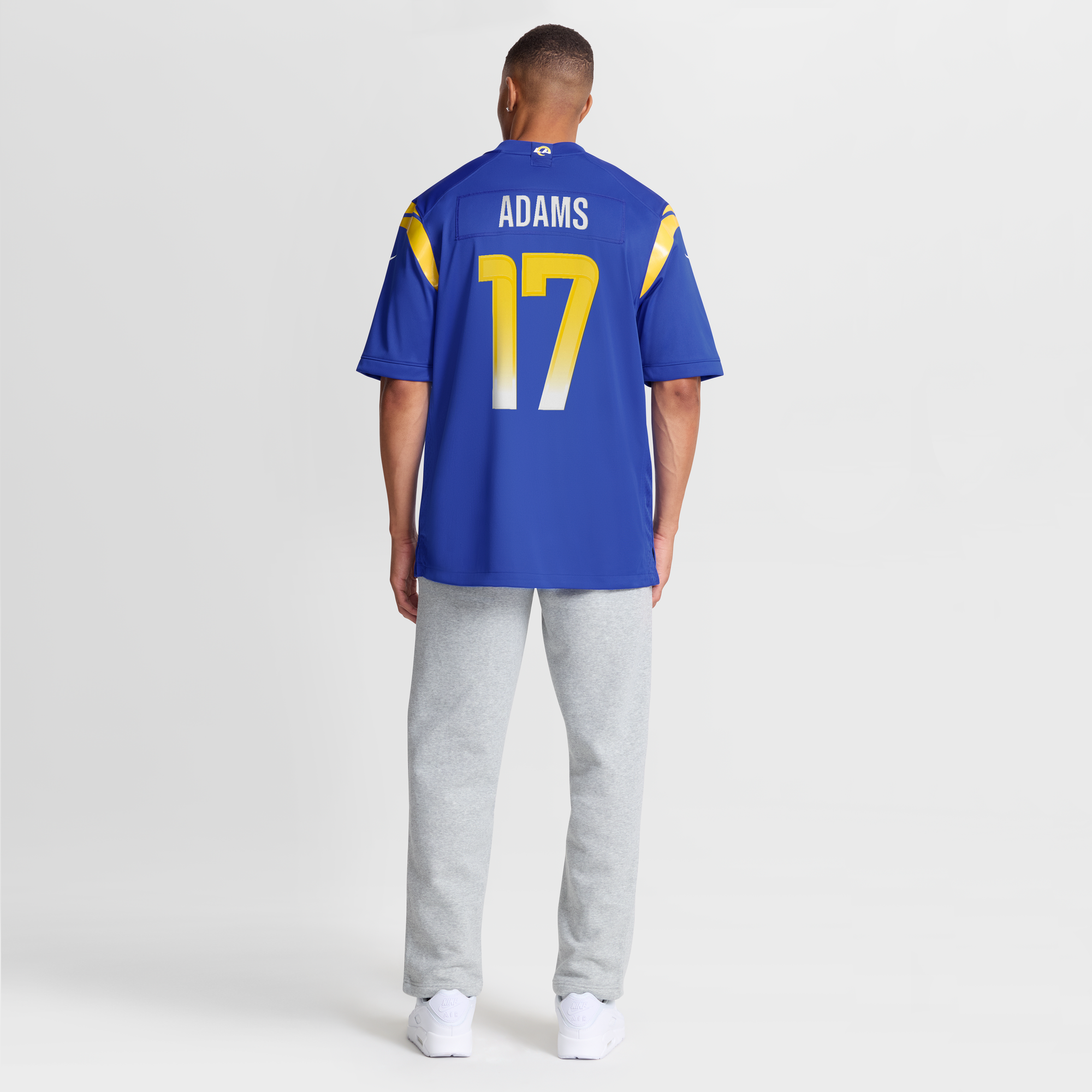 Davante Adams Los Angeles Rams Player Jersey Royal NFL Football Fan Wear Davante Adams