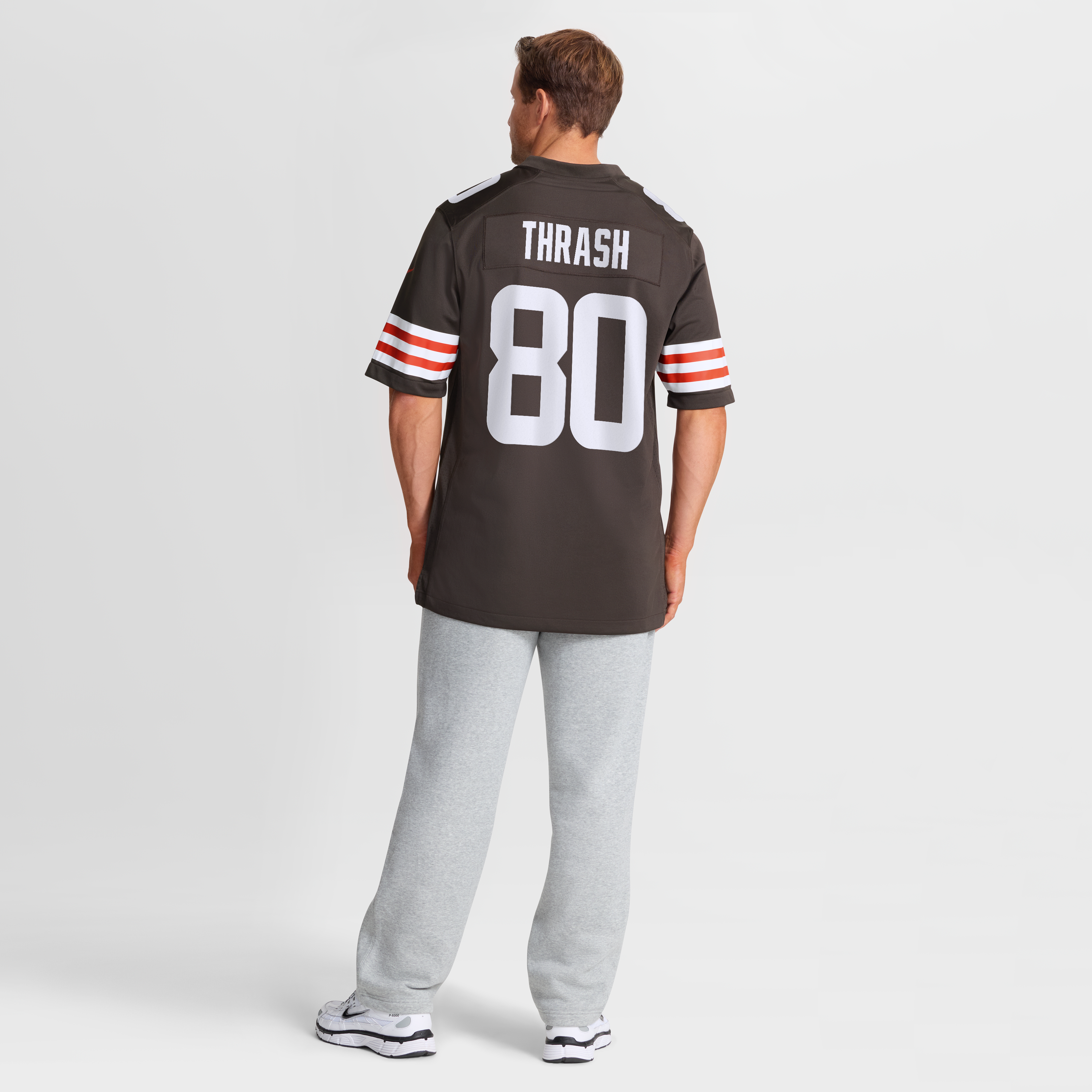 Jamari Thrash Cleveland Browns Game Jersey Brown NFL Football Fan Wear