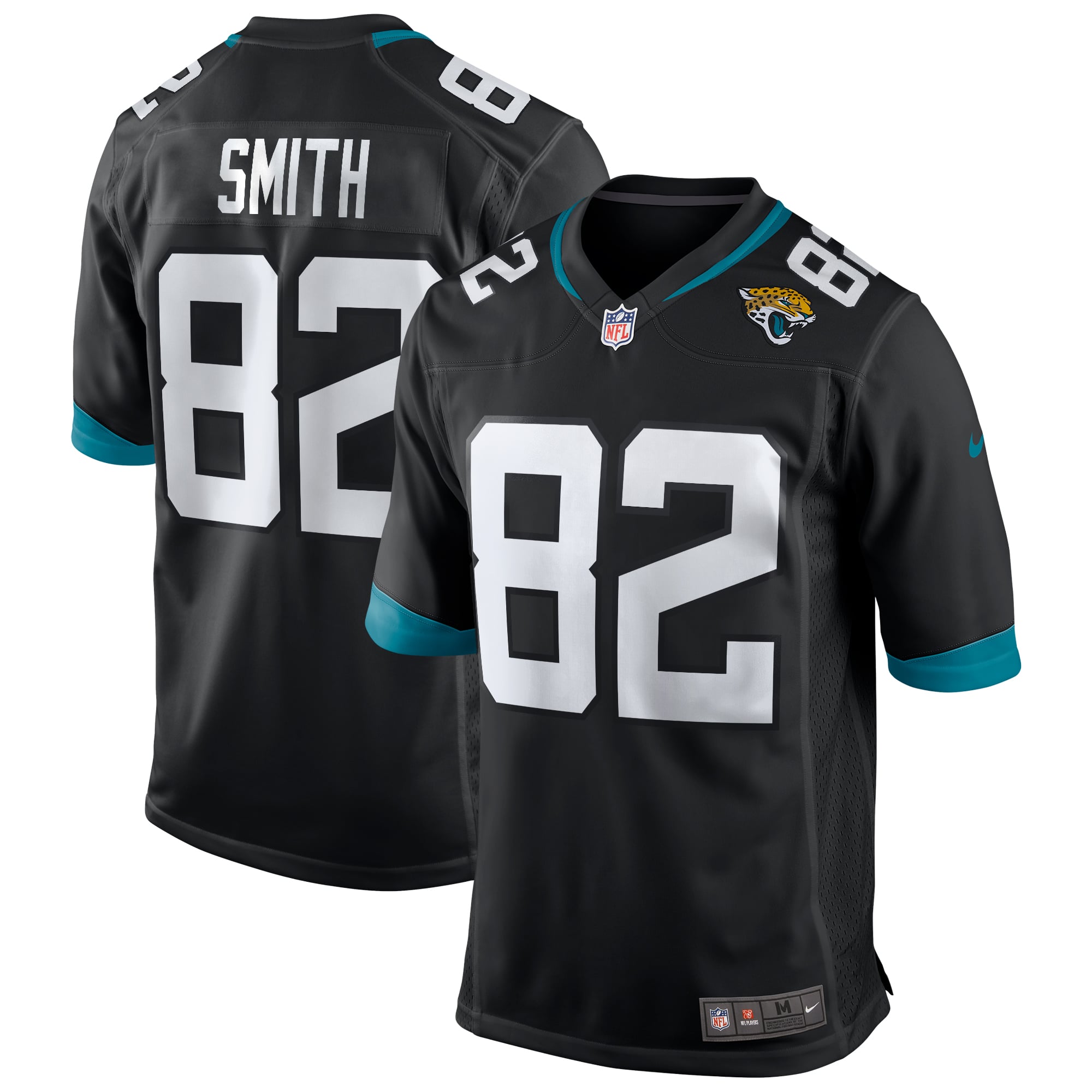 Jimmy Smith Retired Jacksonville Jaguars Game Jersey Black NFL Football Fan Wear Jimmy Smith Retired