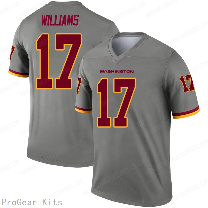 Doug Williams Inverted Washington Commanders Legend Jersey No.17 Gray NFL Football Fan Wear