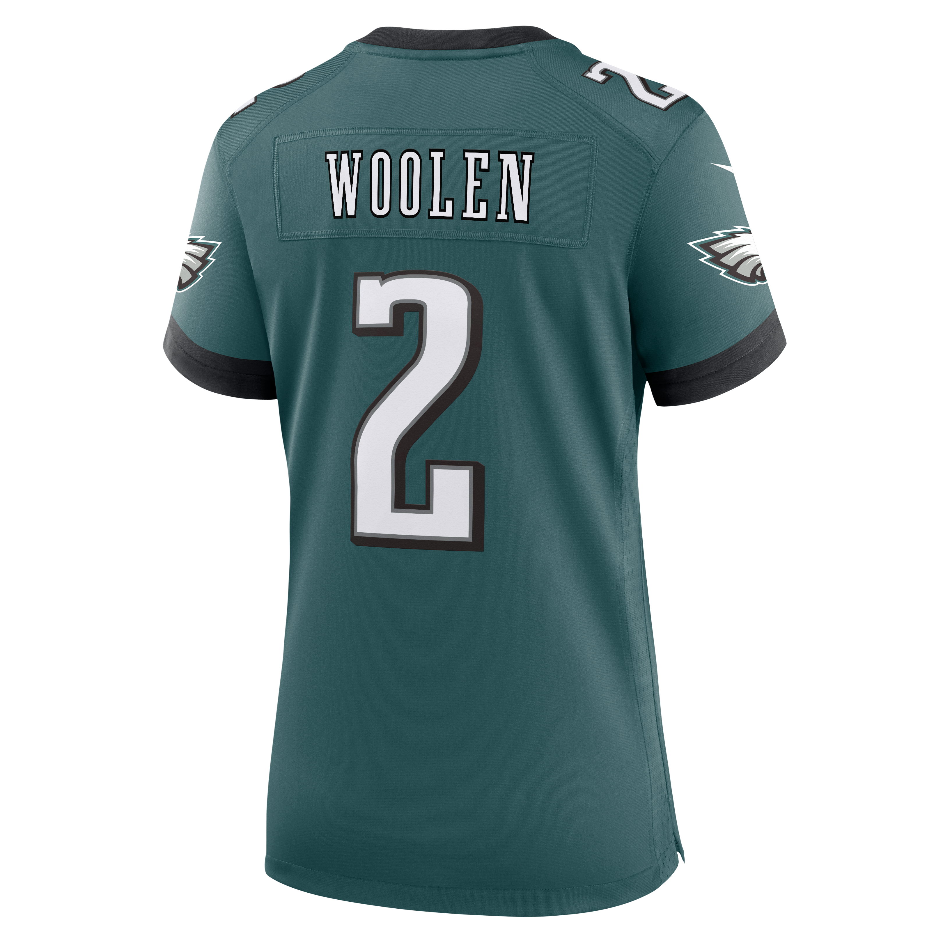 Tariq Woolen Philadelphia Eagles Game Jersey Midnight NFL Football Fan Wear