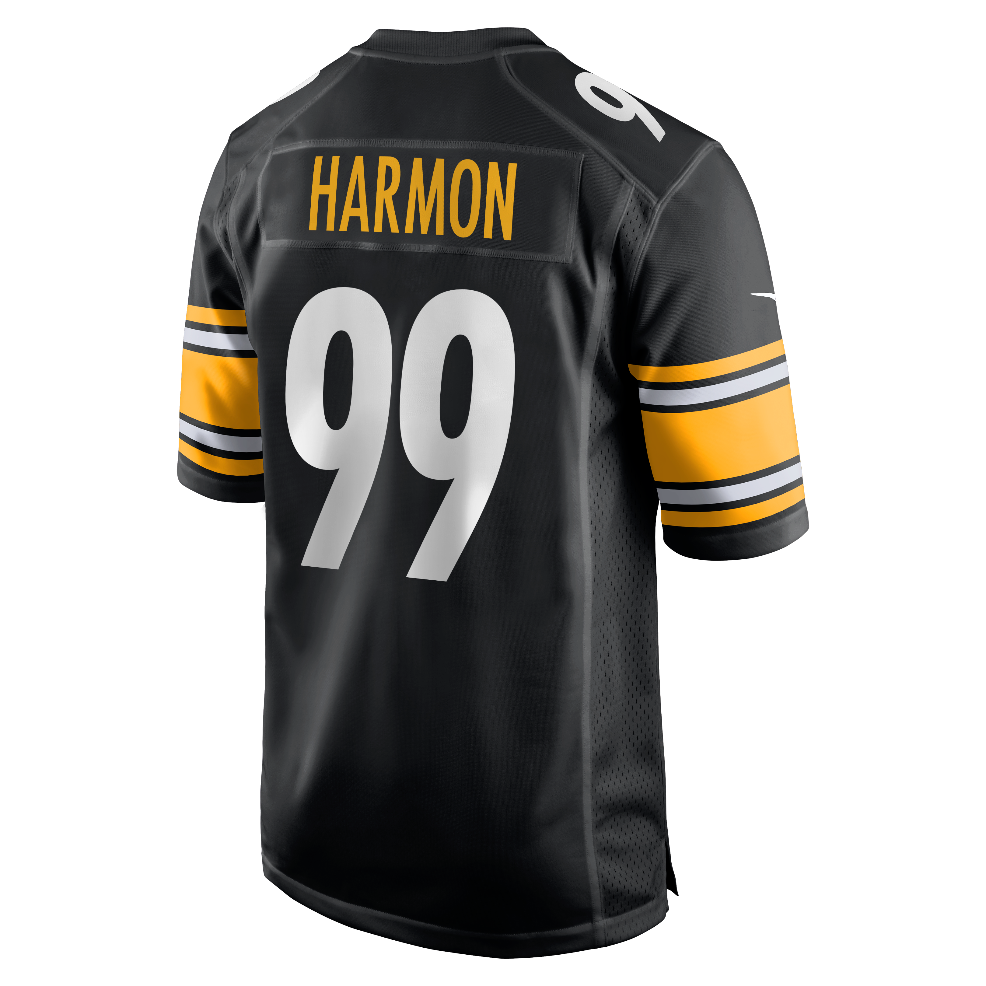 Derrick Harmon Pittsburgh Steelers Player Jersey Black NFL Football Fan Wear Derrick Harmon