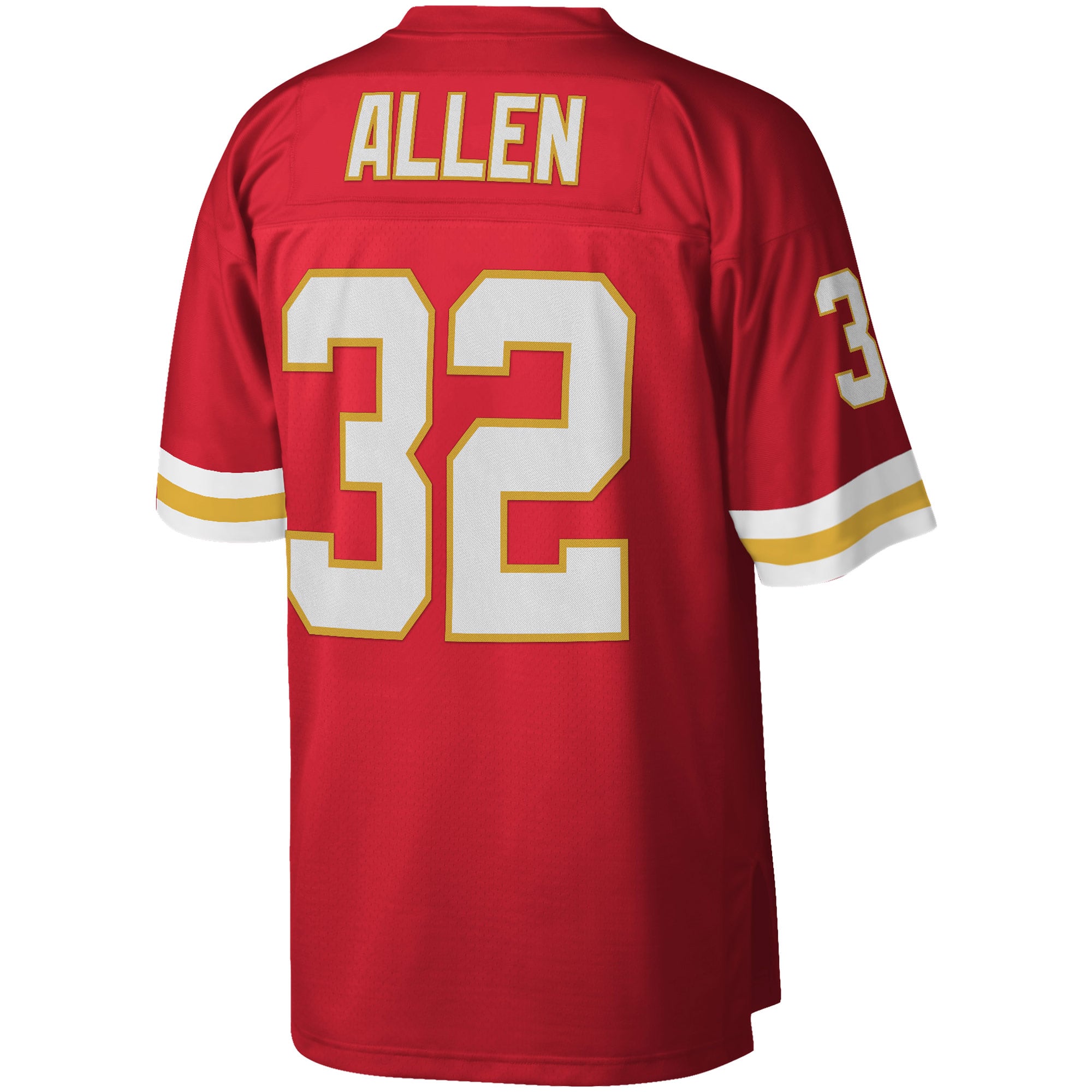 Big Tall Retired Kansas City Chiefs Player Jersey Red NFL Football Fan Wear Big Tall Retired