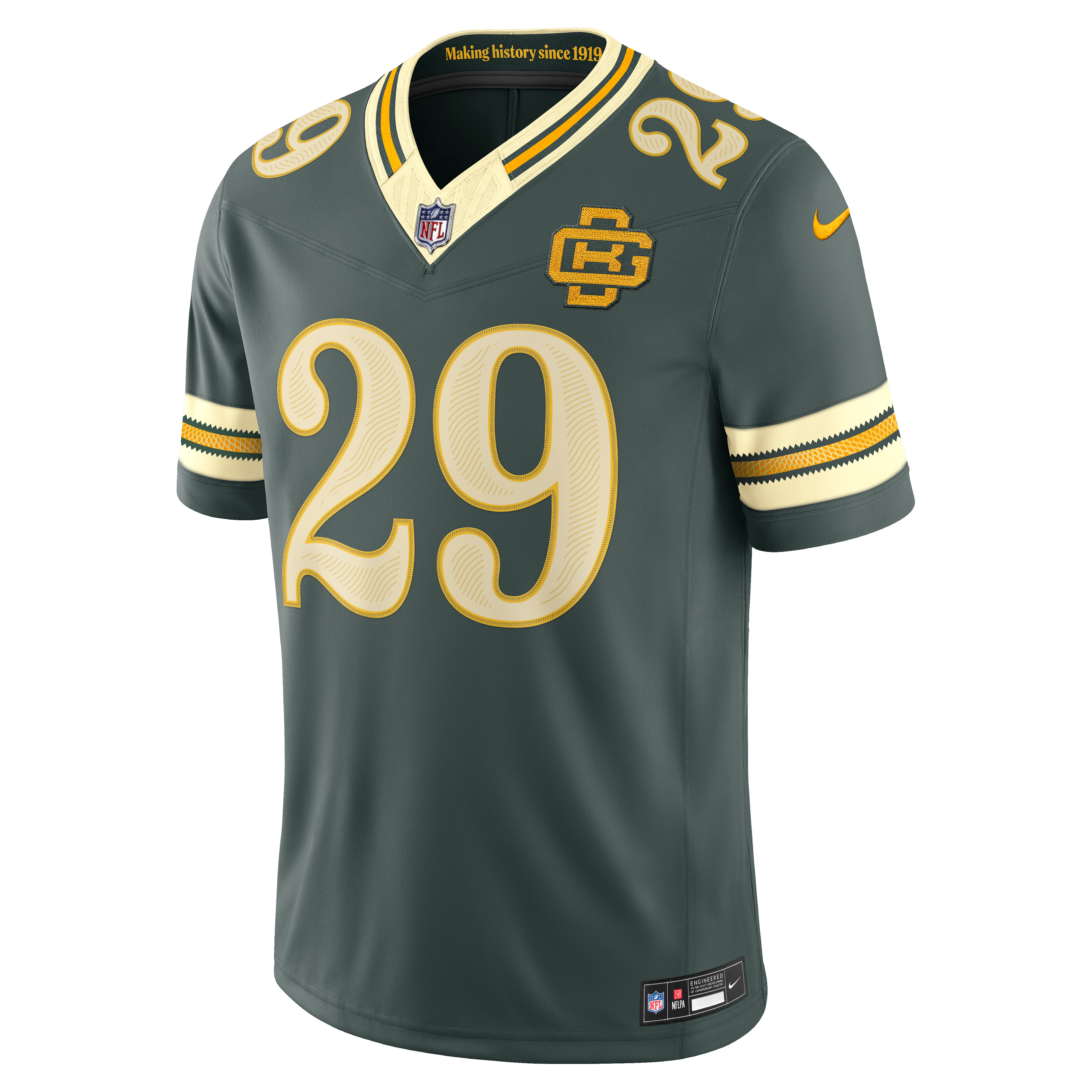 Xavier McKinney Green Bay Packers Limited Jersey Green NFL Football Fan Wear
