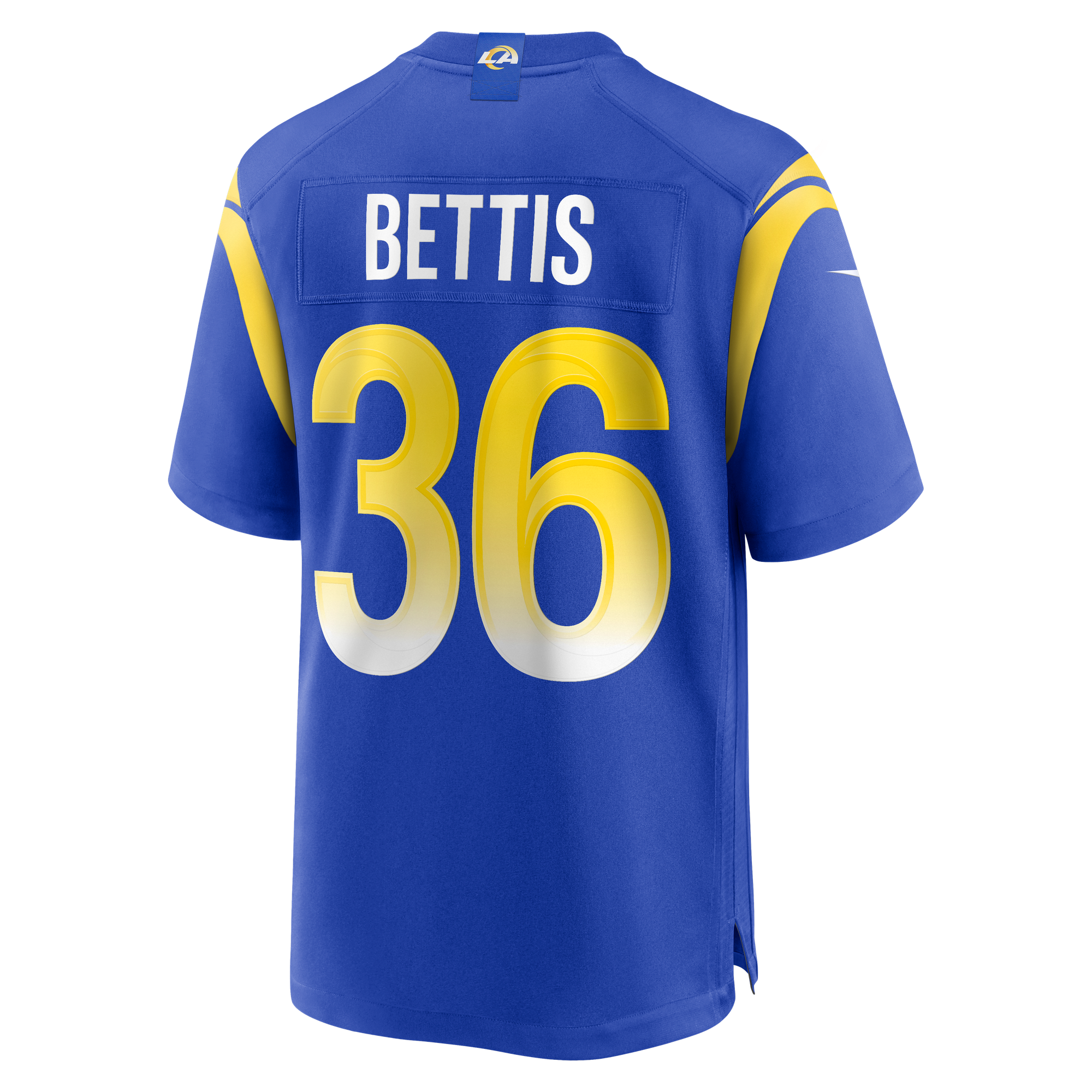 Jerome Bettis Retired Los Angeles Rams Player Jersey Royal NFL Football Fan Wear