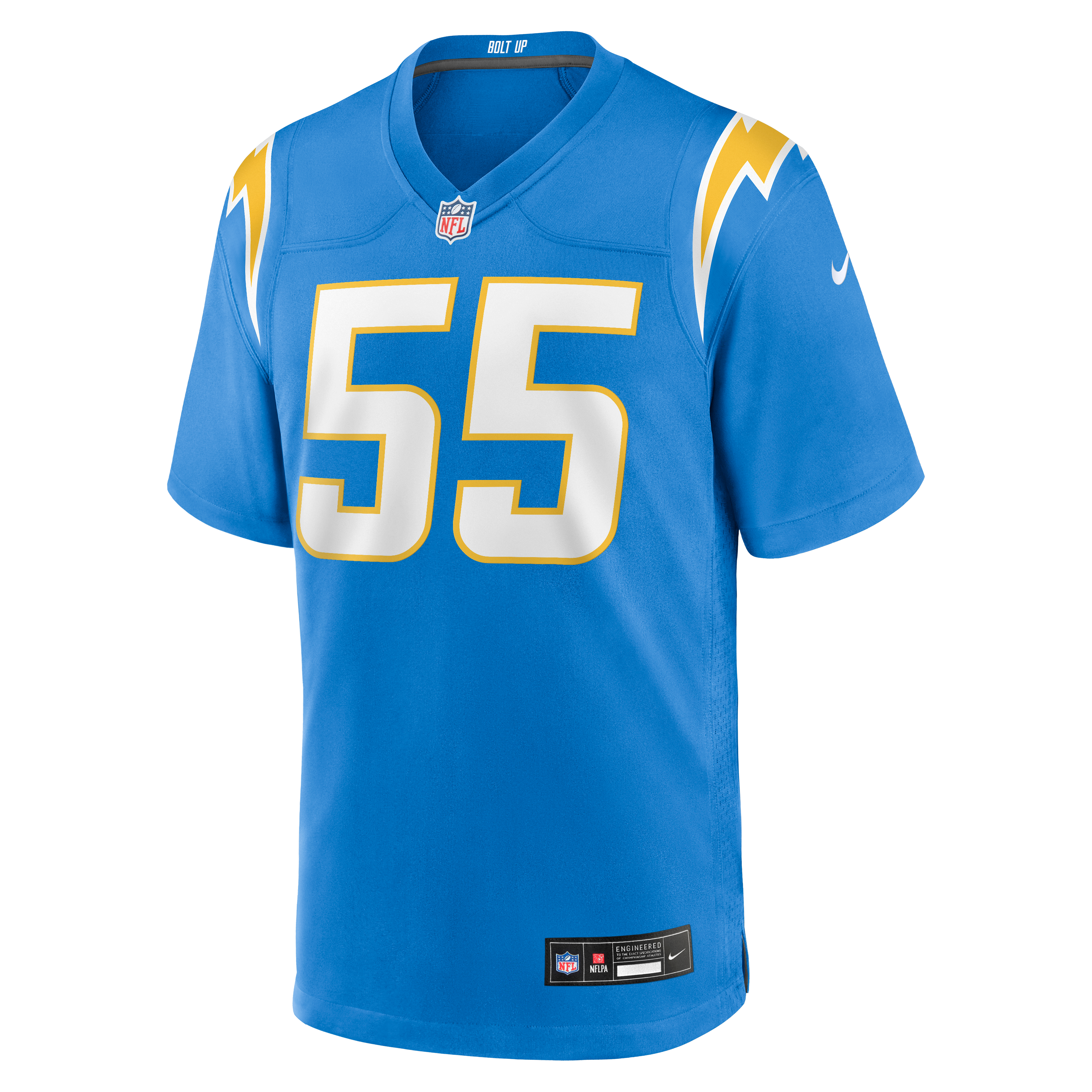 Junior Seau Retired Los Angeles Chargers Player Jersey Powder Blue NFL Football Fan Wear Junior Seau Retired