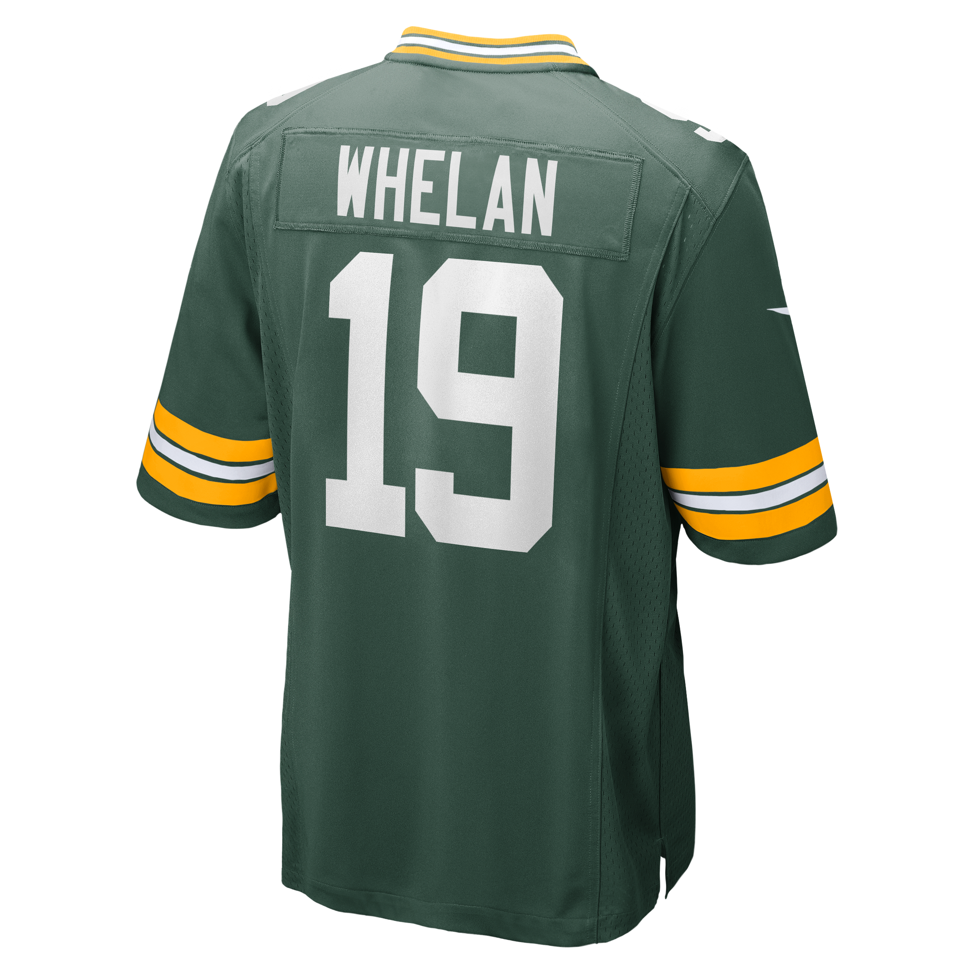 Daniel Whelan Green Bay Packers Game Jersey Green NFL Football Fan Wear Daniel Whelan