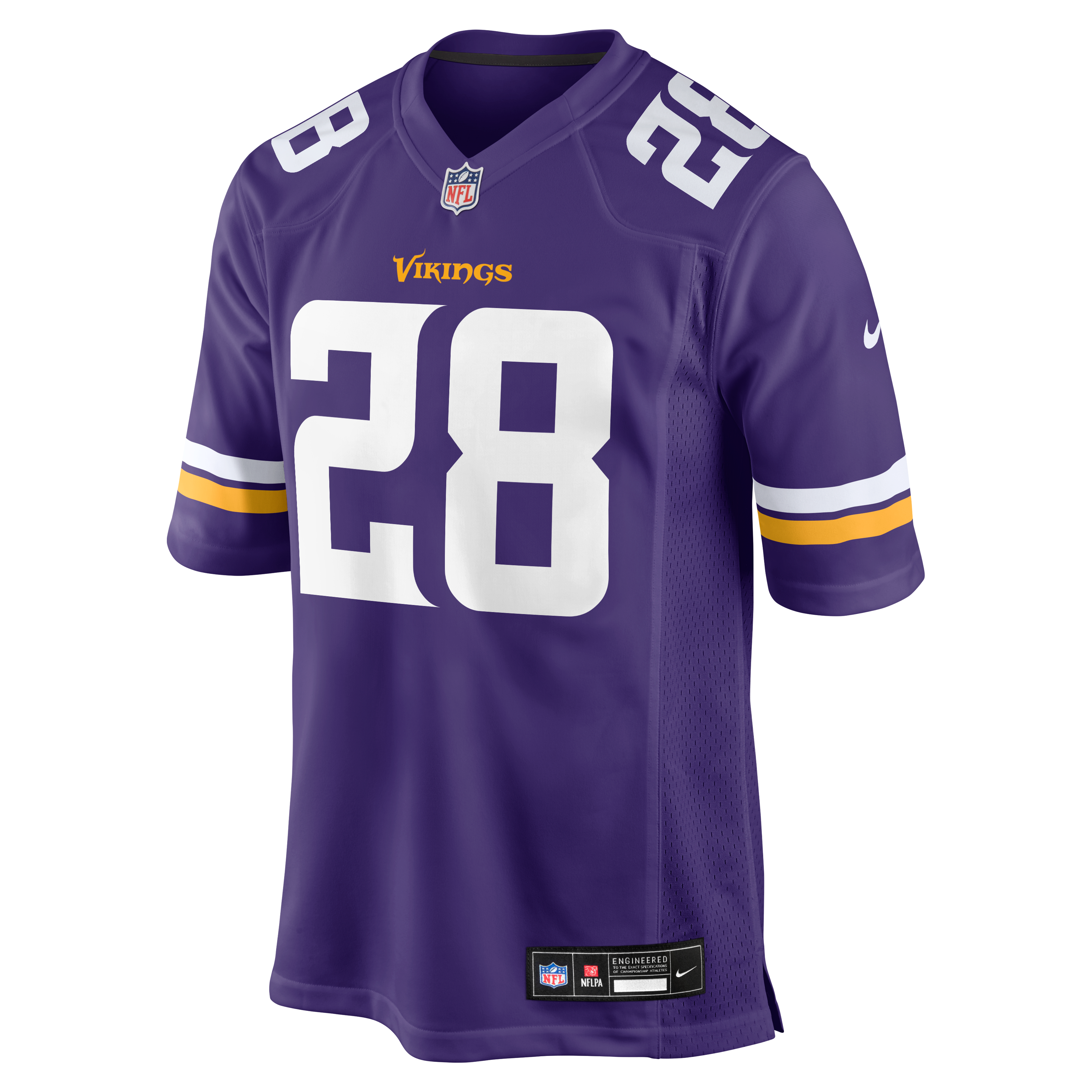 Adrian Peterson Retired Minnesota Vikings Game Jersey Purple NFL Football Fan Wear