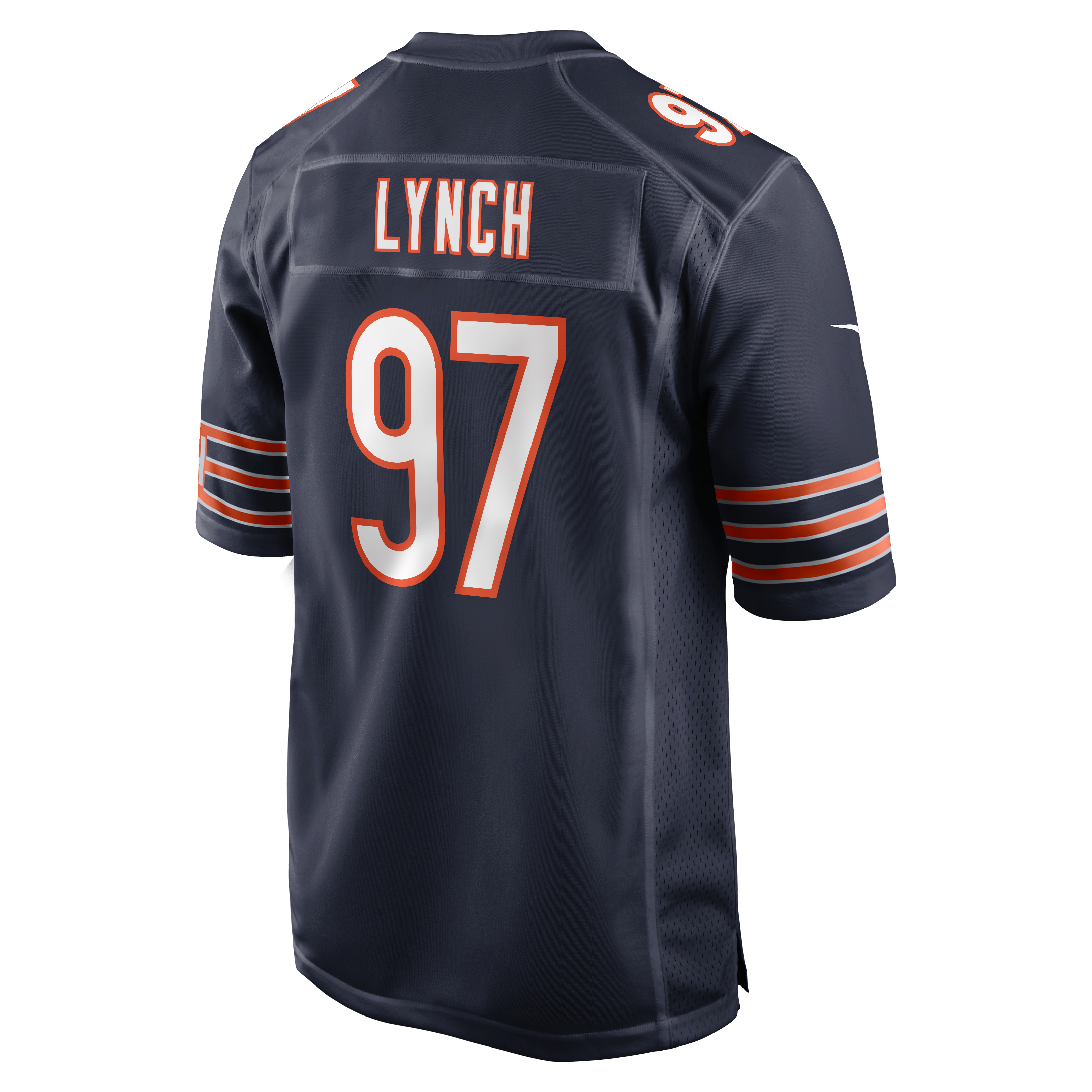 James Lynch Chicago Bears Game Jersey Navy NFL Football Fan Wear