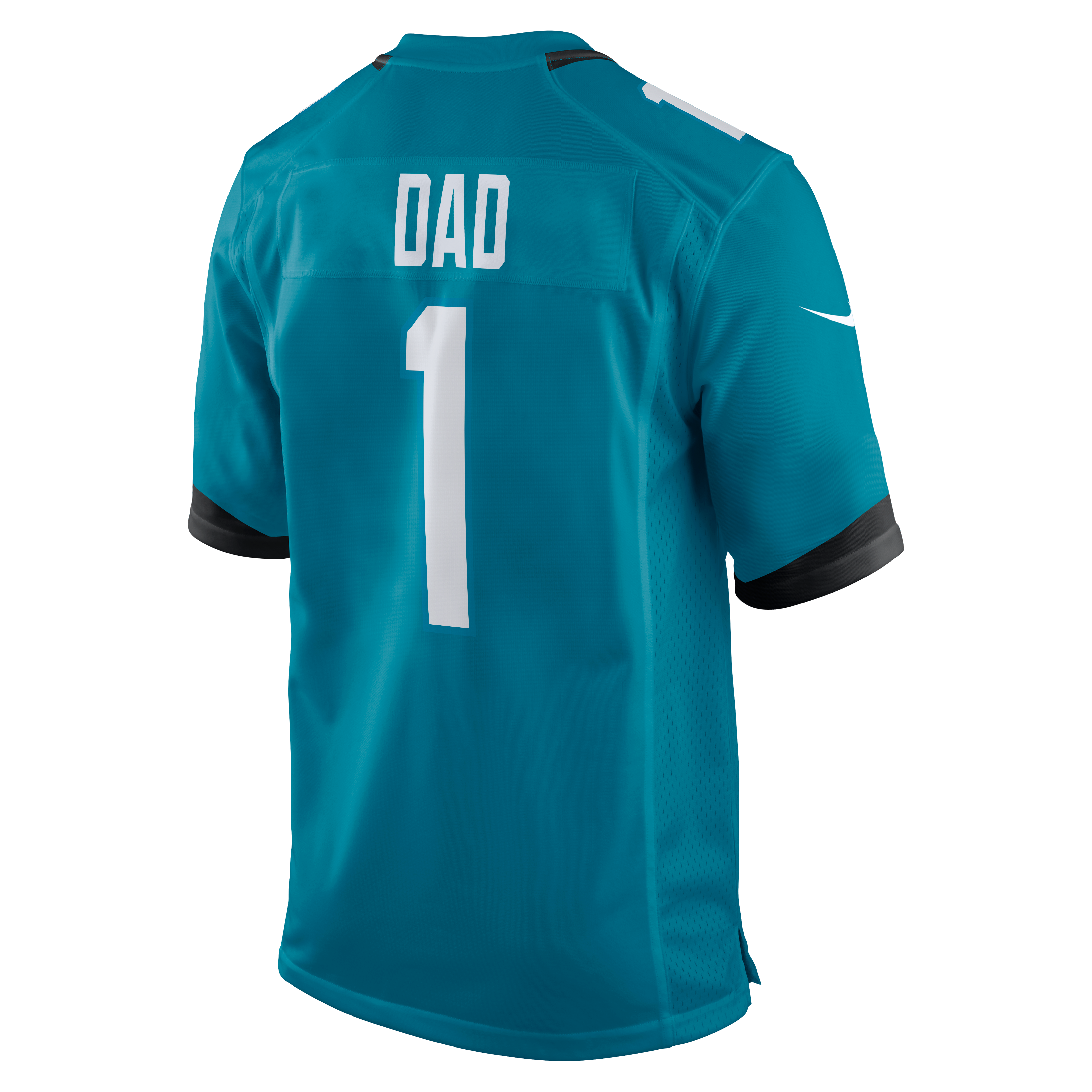 Jacksonville Jaguars Game Jersey No.1 Teal NFL Football Fan Wear No.1