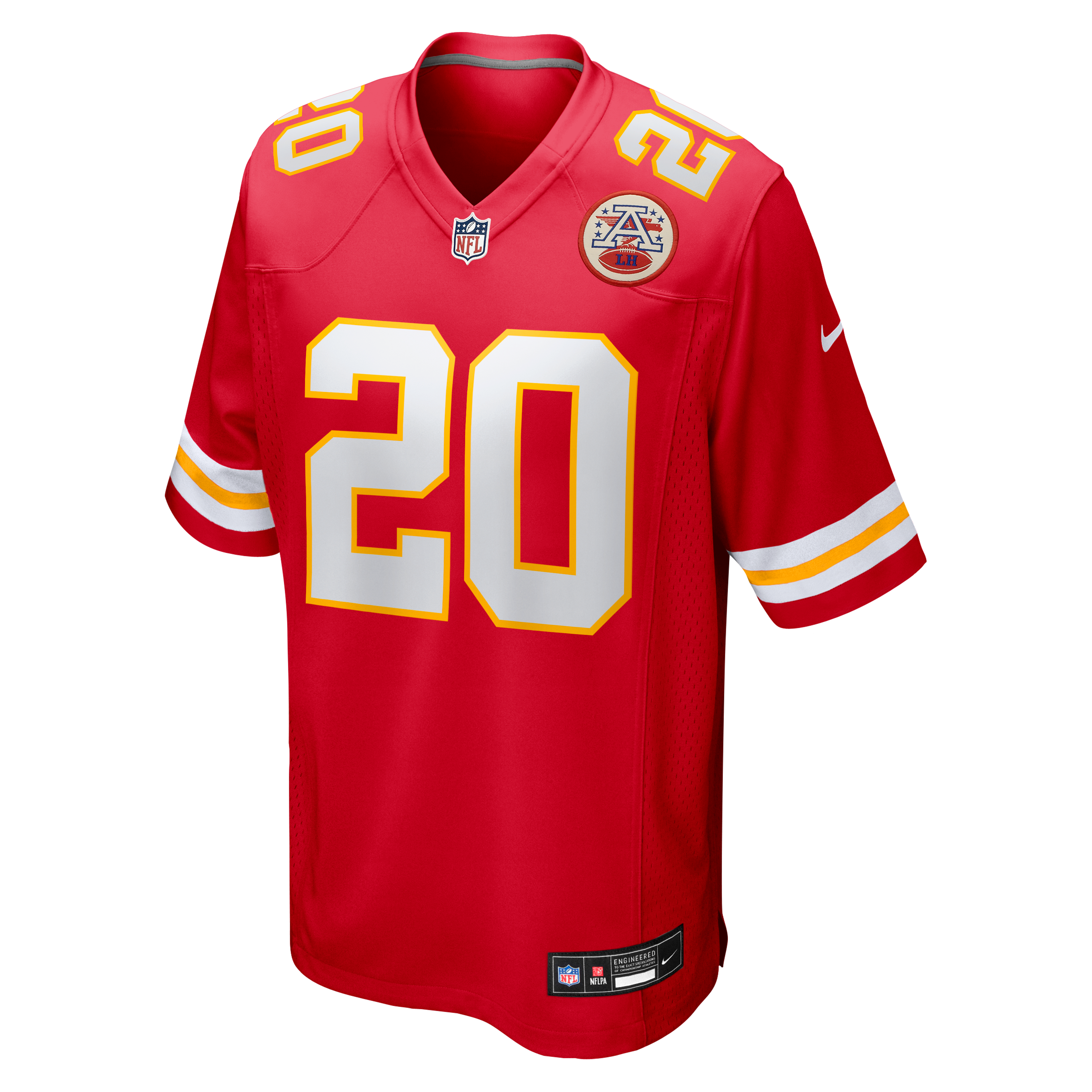 Nohl Williams Kansas City Chiefs Game Jersey Red NFL Football Fan Wear