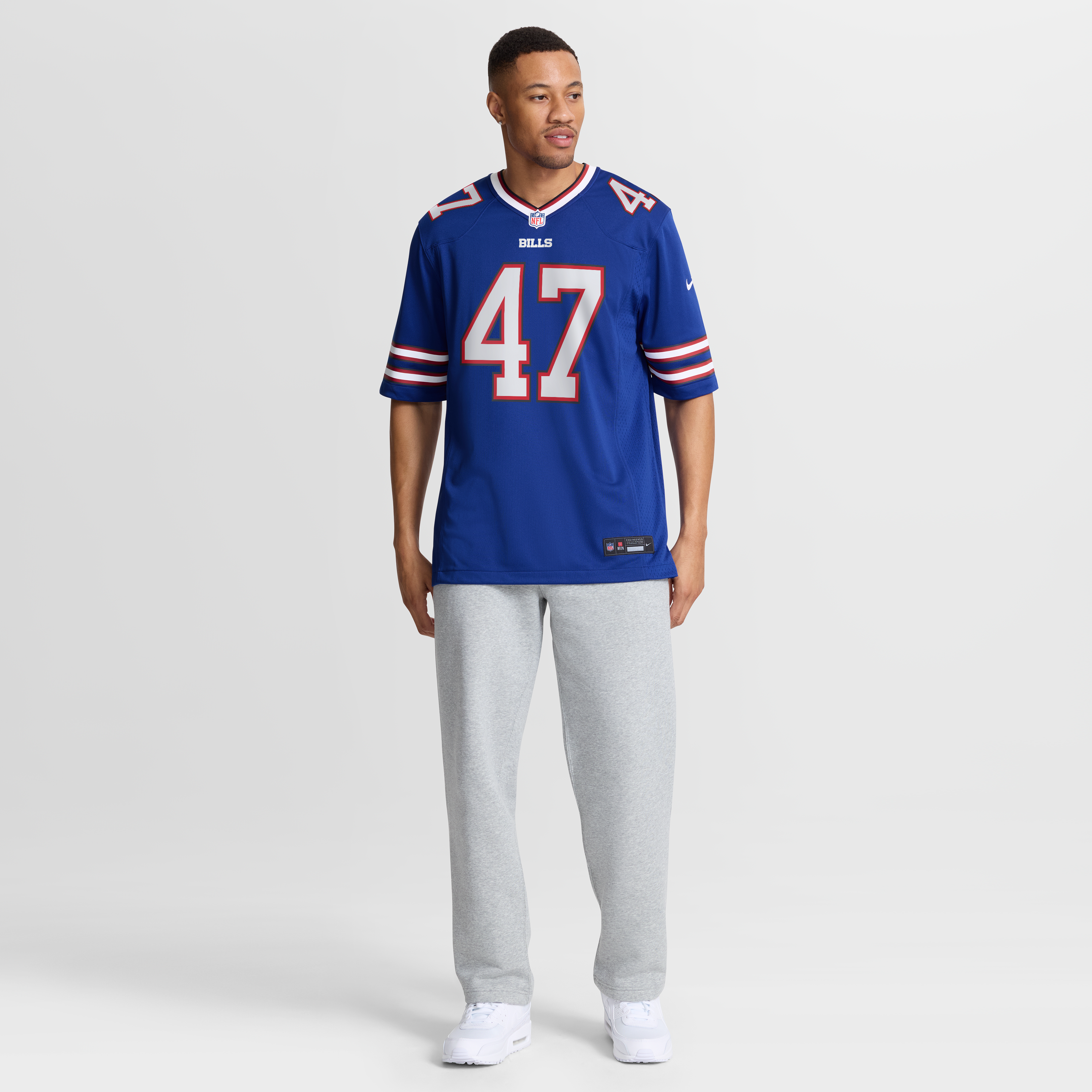 Christian Benford Buffalo Bills Game Jersey Royal NFL Football Fan Wear
