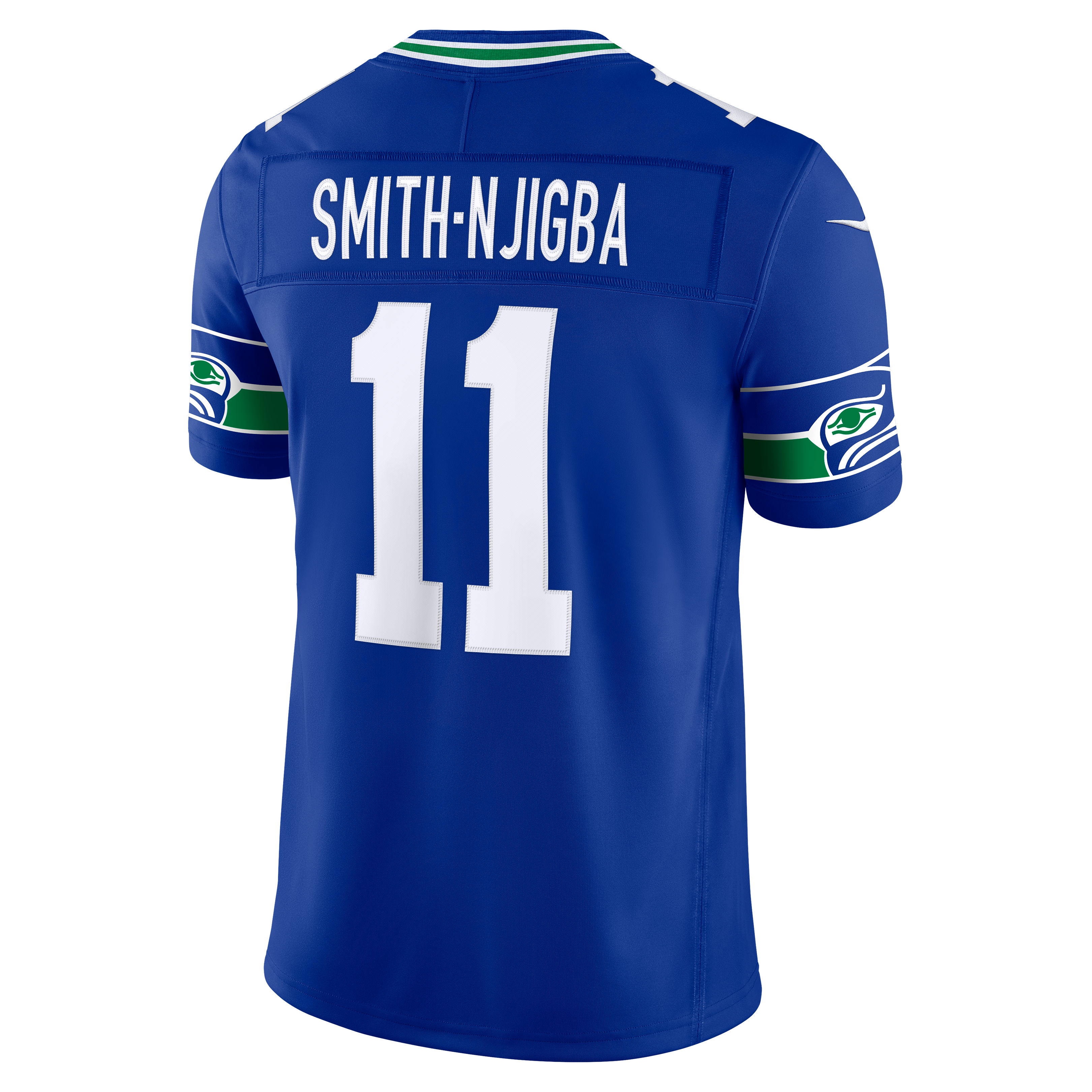 Geno Smith Seattle Seahawks Alternate Jersey Royal NFL Football Fan Wear Geno Smith
