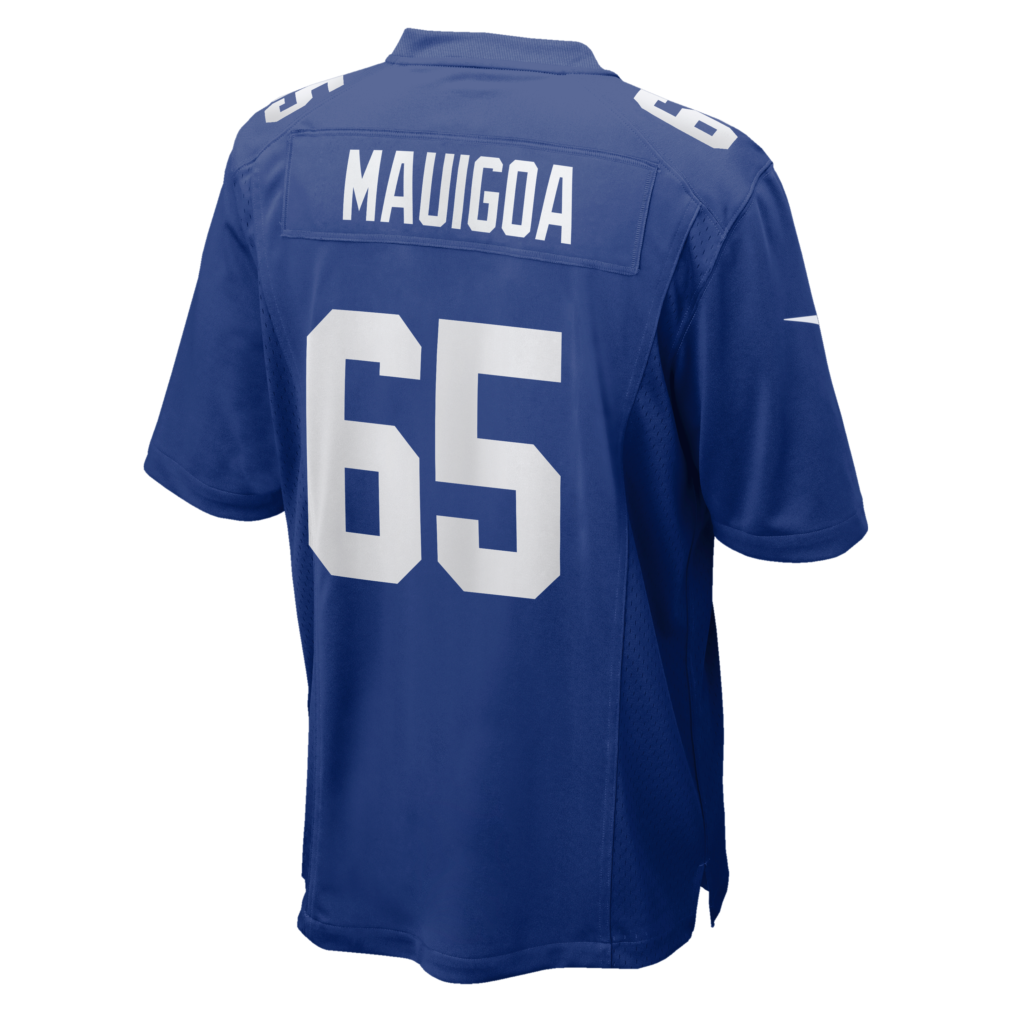 Round Pick No New York Giants Game Jersey Royal NFL Football Fan Wear Round Pick No