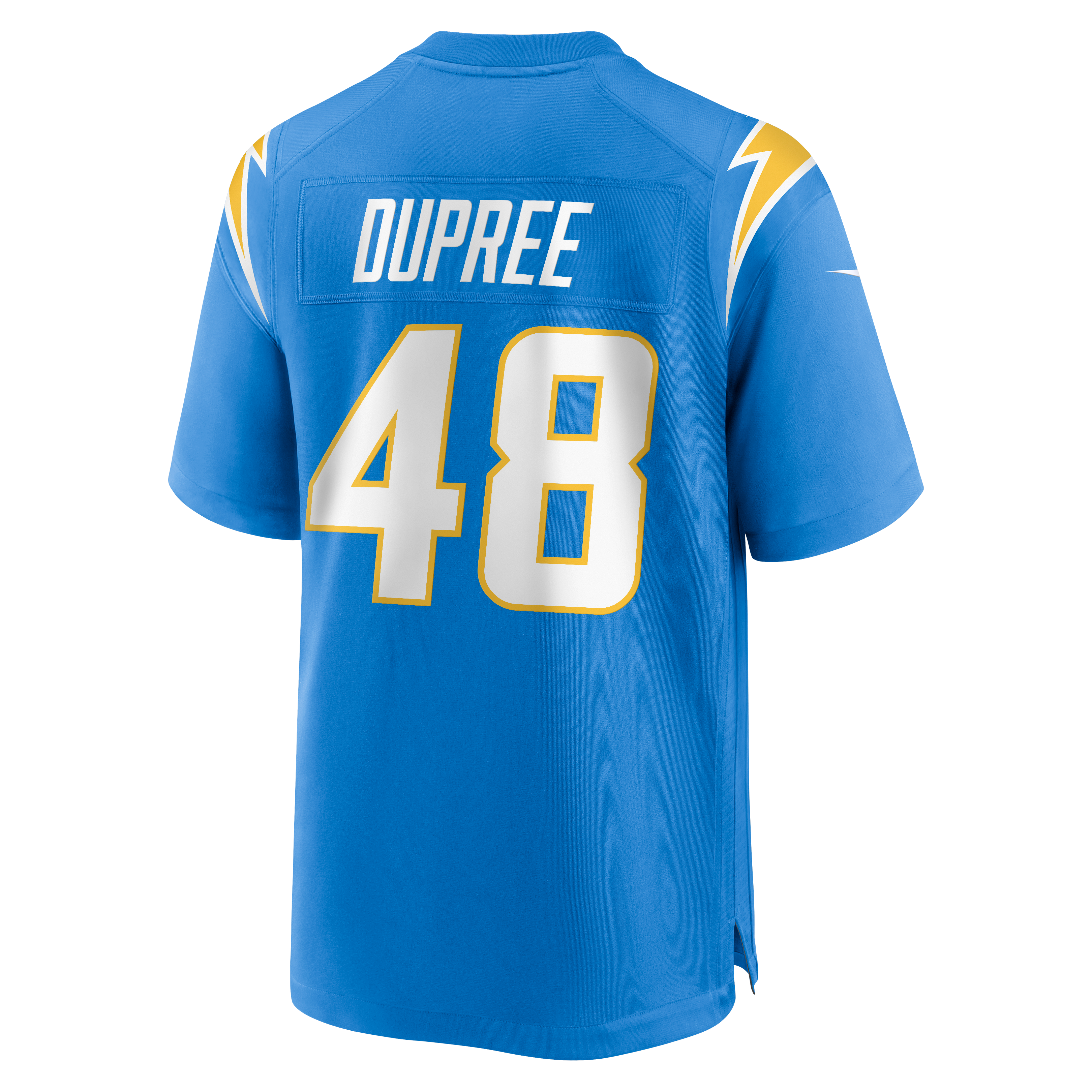 Bud Dupree Los Angeles Chargers Game Jersey Powder Blue NFL Football Fan Wear