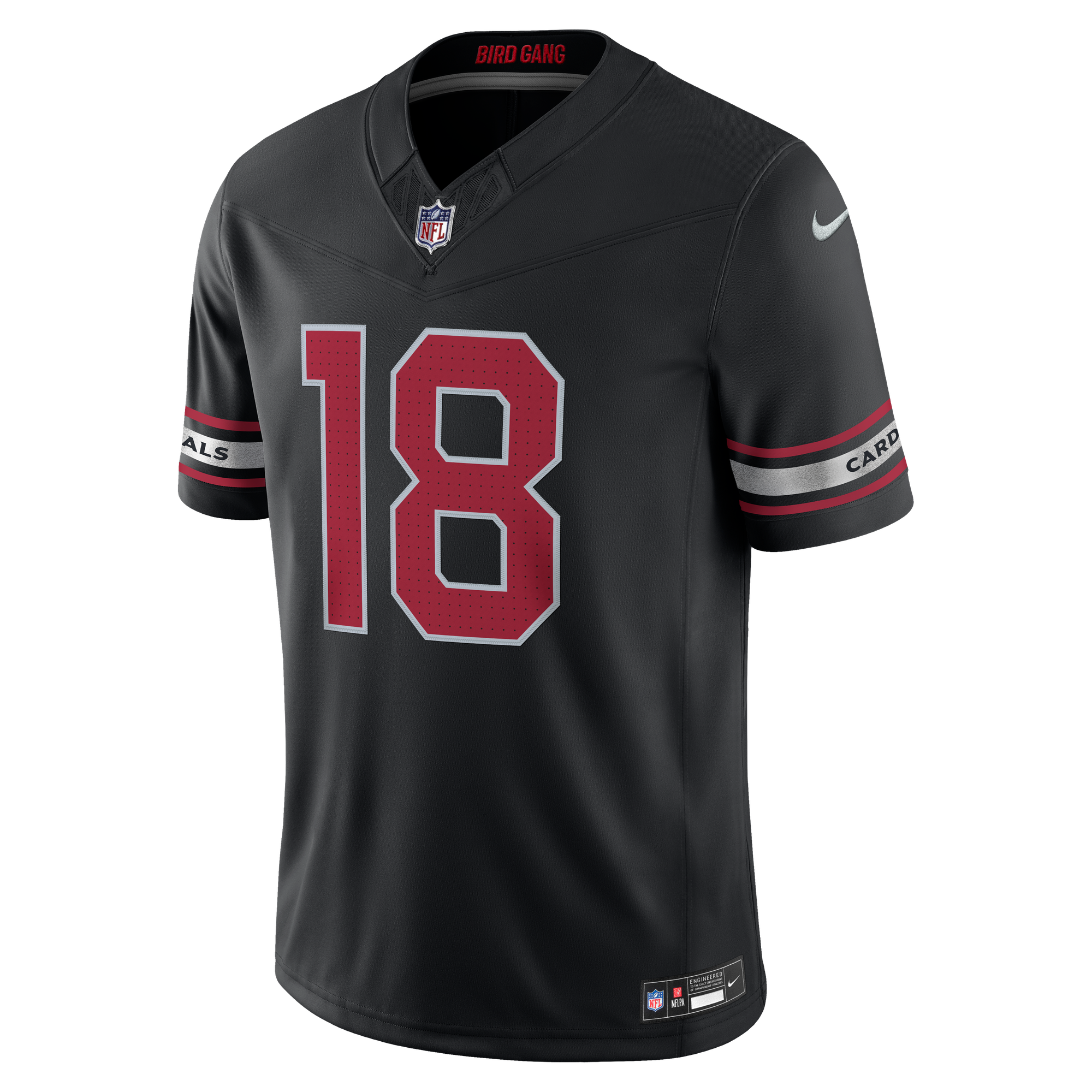 Marvin Harrison Jr Arizona Cardinals Alternate Jersey Black NFL Football Fan Wear