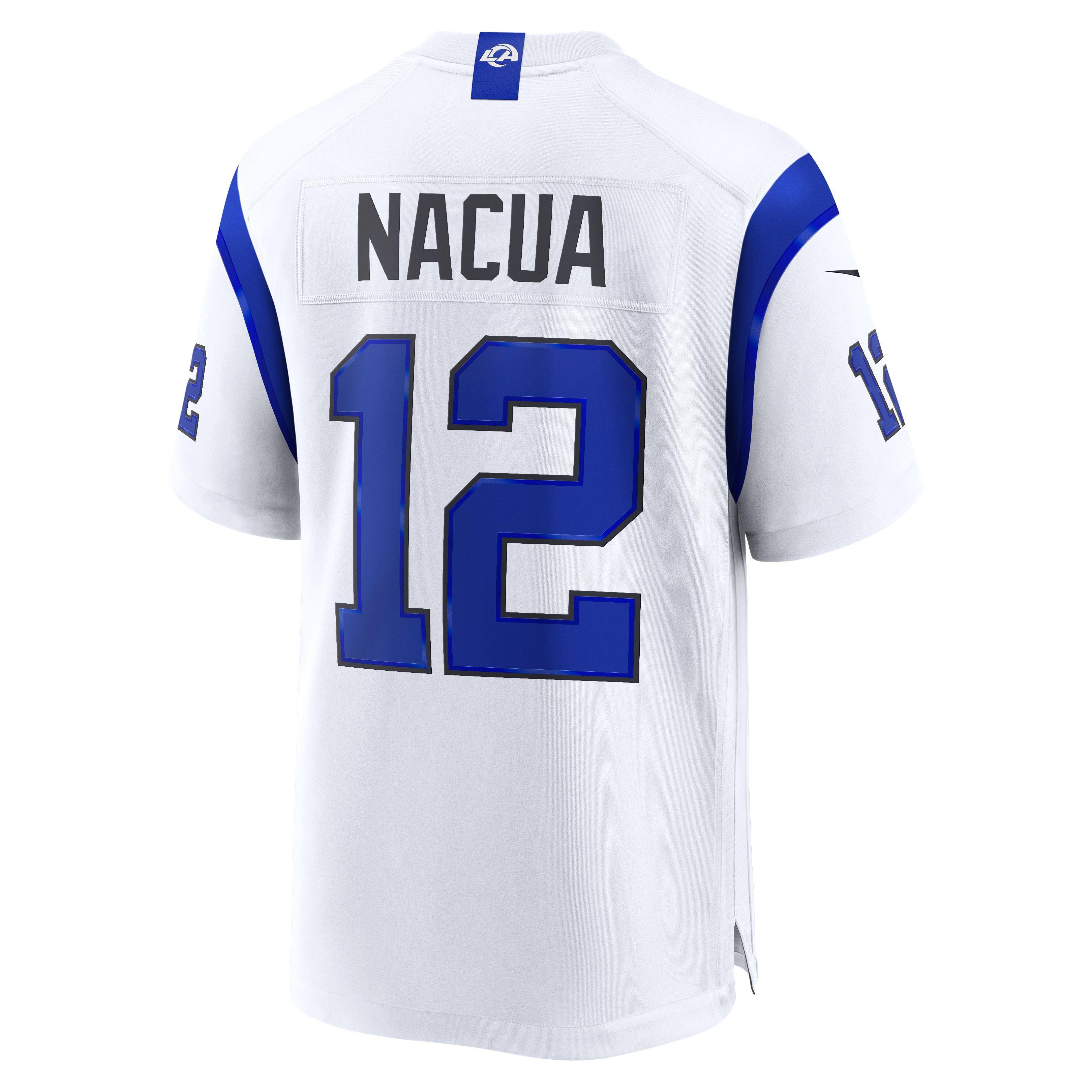 Puka Nacua Fearsome Los Angeles Rams Game Jersey White NFL Football Fan Wear Puka Nacua Fearsome