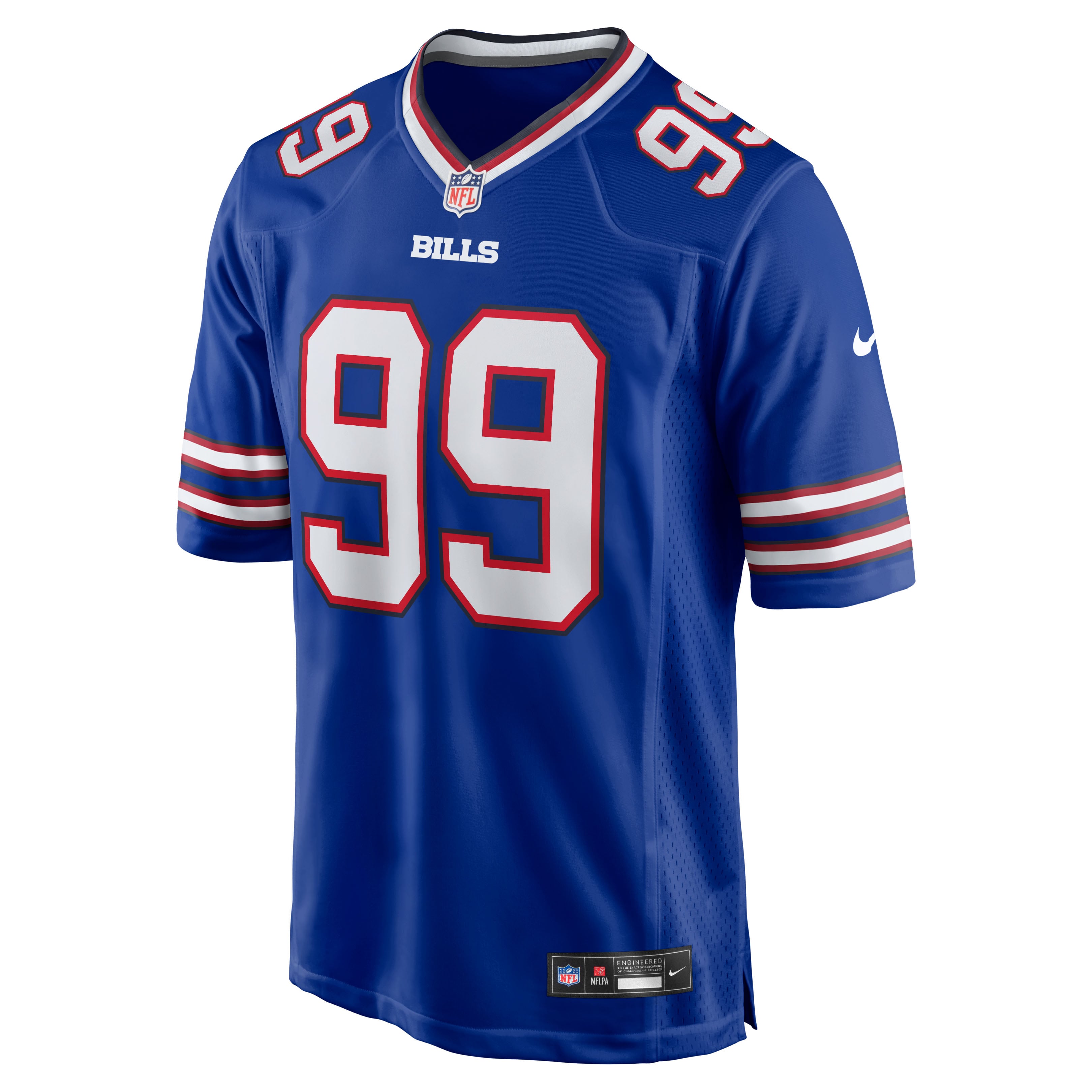 TJ Parker Buffalo Bills Game Jersey Royal NFL Football Fan Wear
