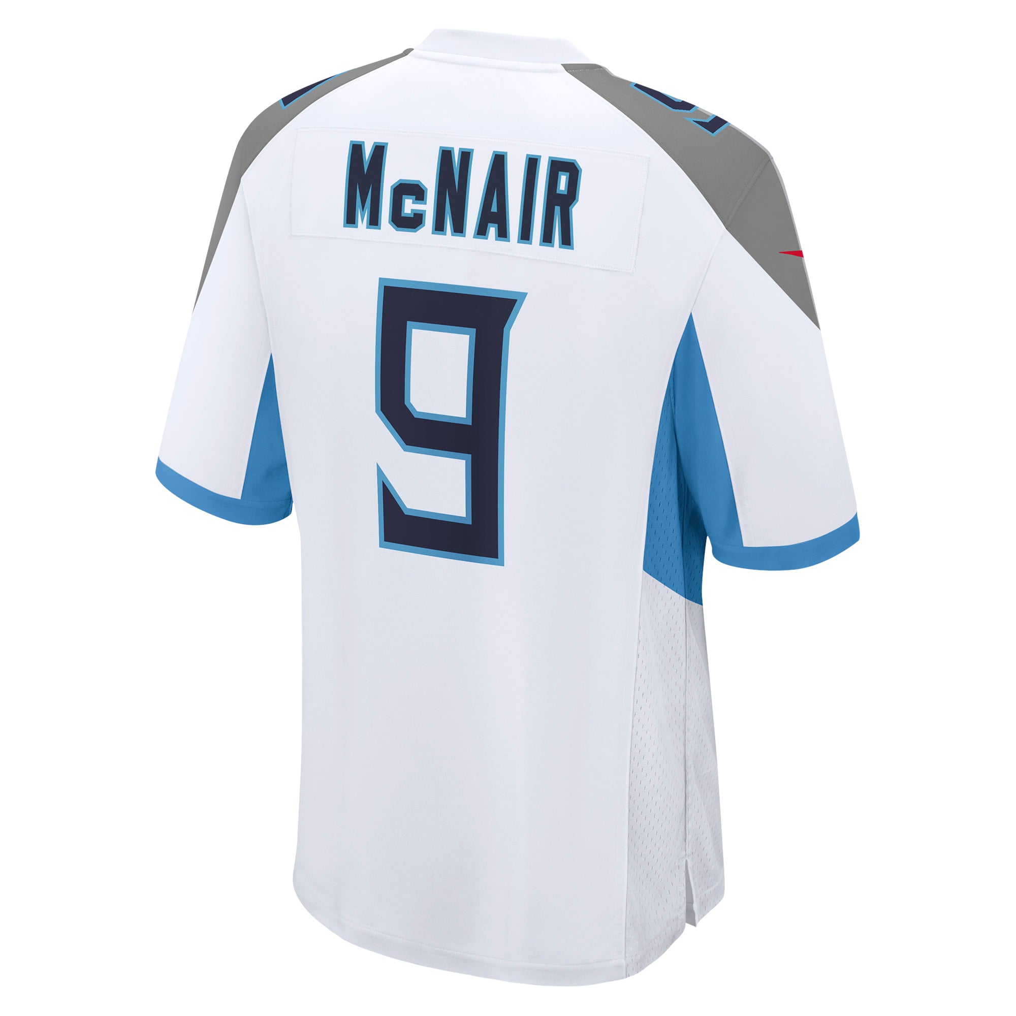 Retired Steve McNair Tennessee Titans Player Jersey White NFL Football Fan Wear Retired Steve McNair
